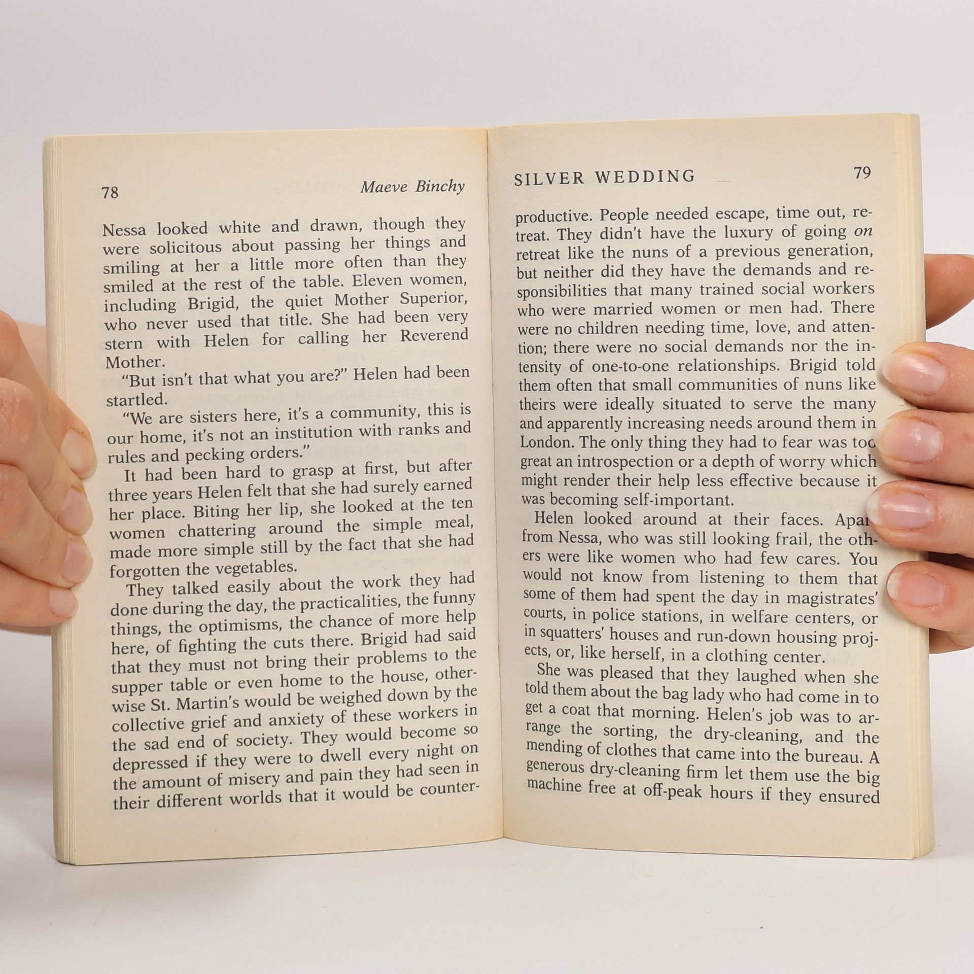 Maeve Binchy Silver wedding