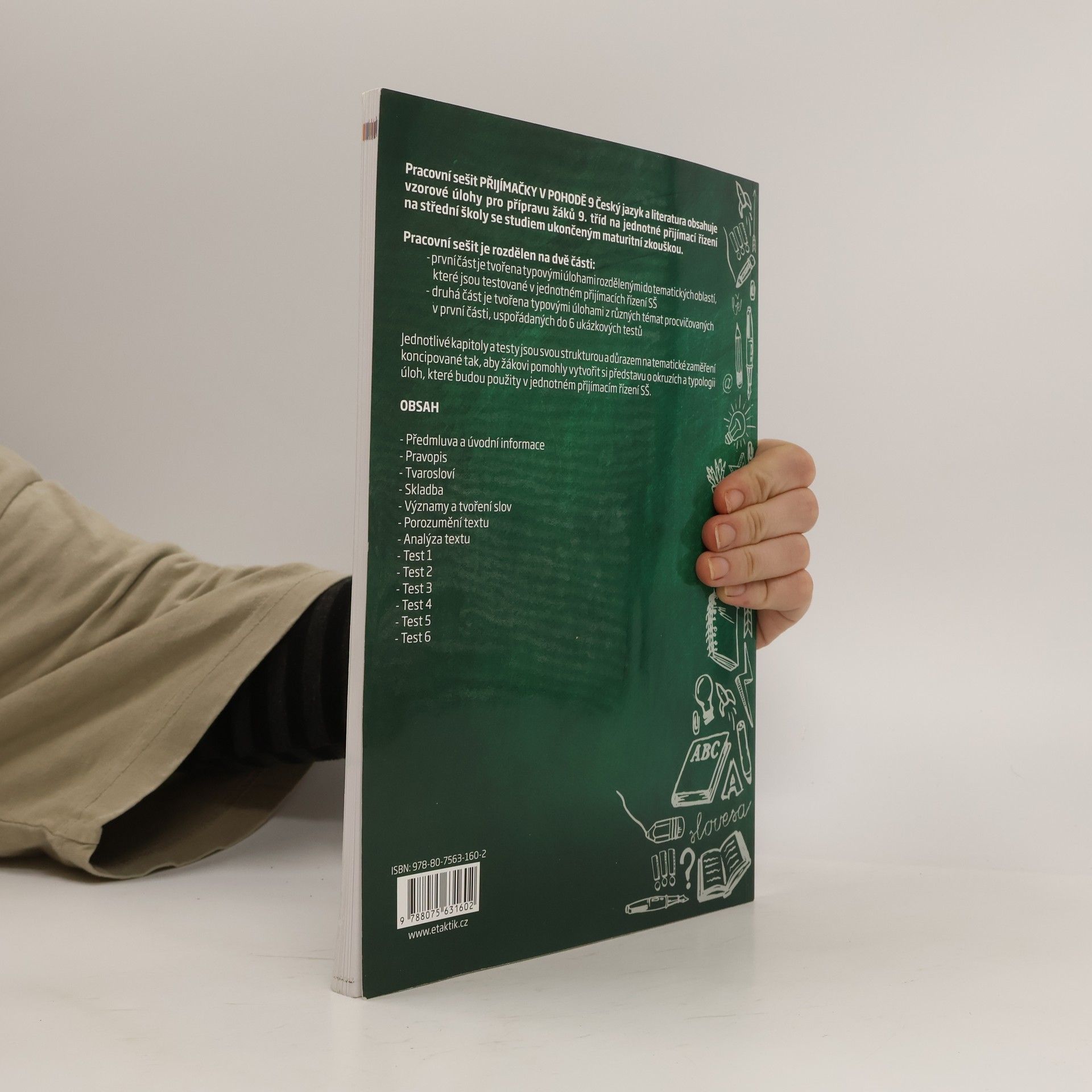Various authors Přijímačky v pohodě : příprava na jednotné přijímací řízení SŠ. Český jazyk a literatura