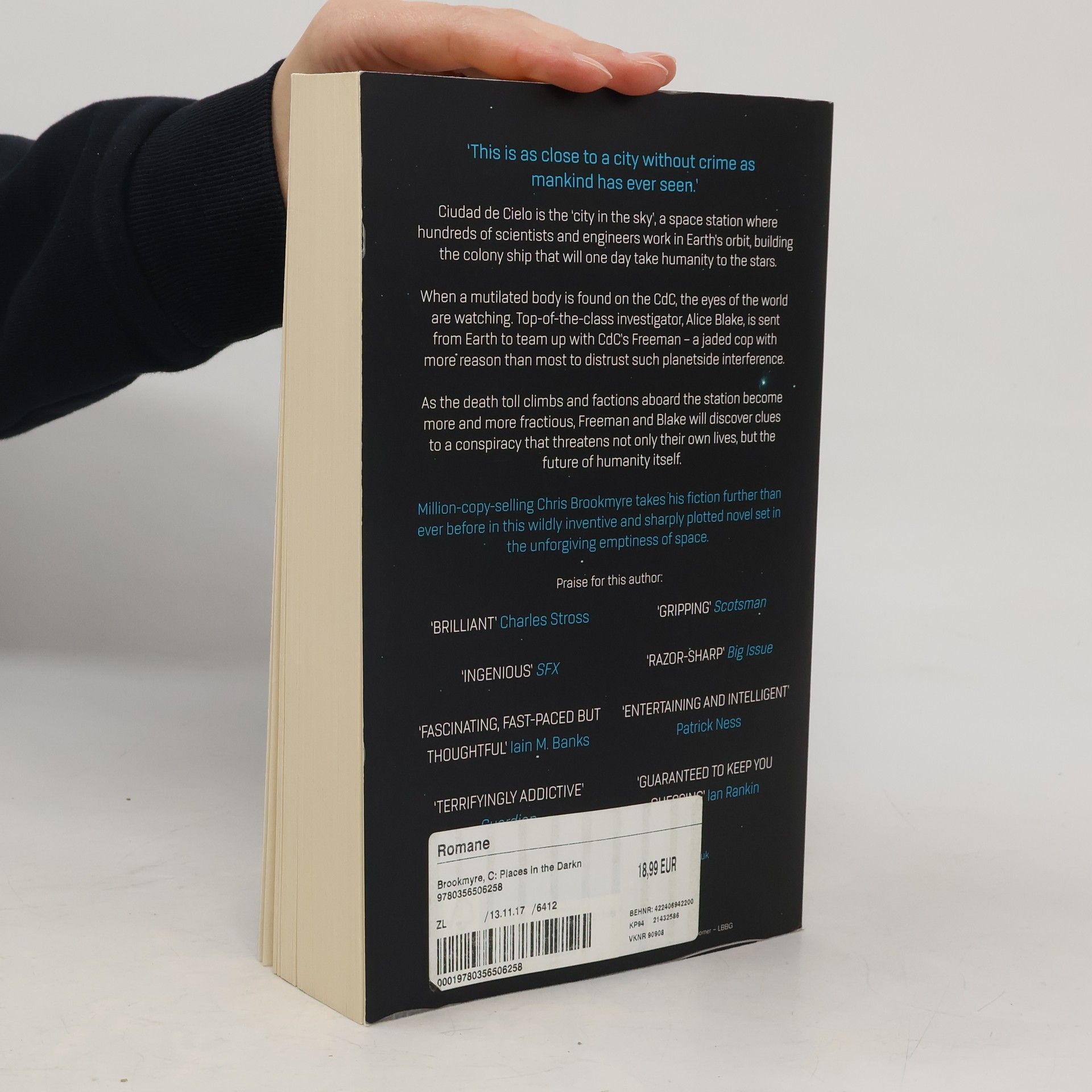 Christopher Brookmyre Places in the Darkness