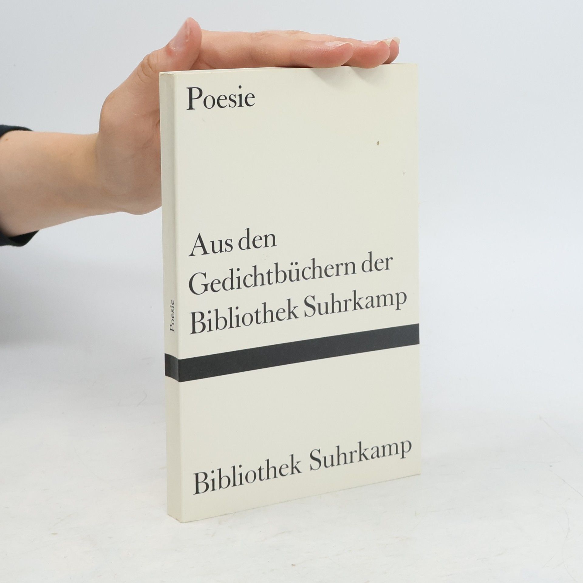 AA.VV. Aus den Gedichtbuchern der Bibliothek Suhrkamp