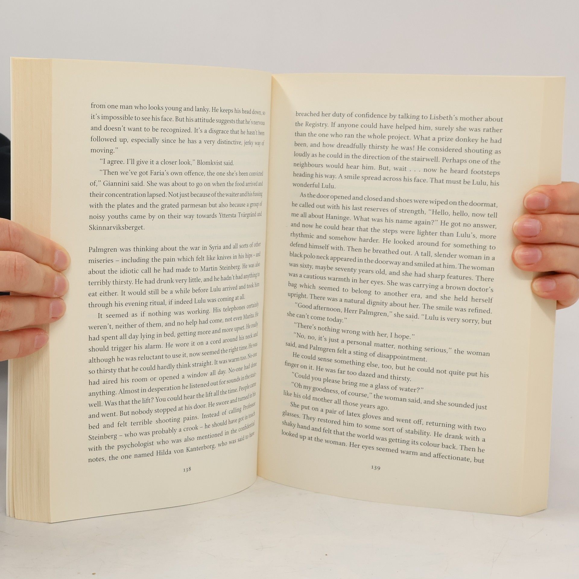David Lagercrantz The Girl Who Takes an Eye for an Eye