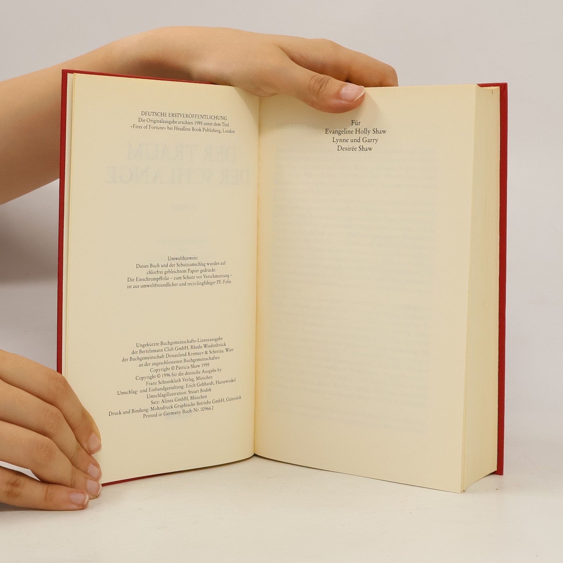 Patricia Shaw Der Traum der Schlange