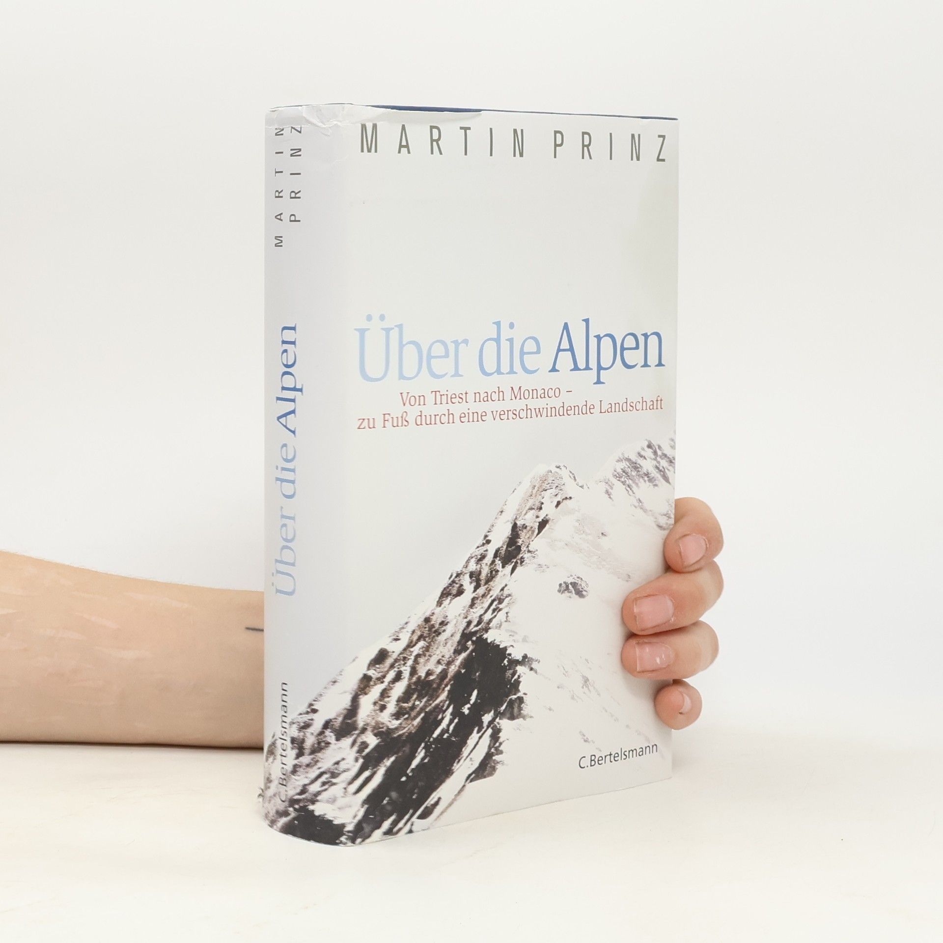 Martin Prinz Über die Alpen : von Triest nach Monaco - zu Fuß durch eine verschwindende Landschaft