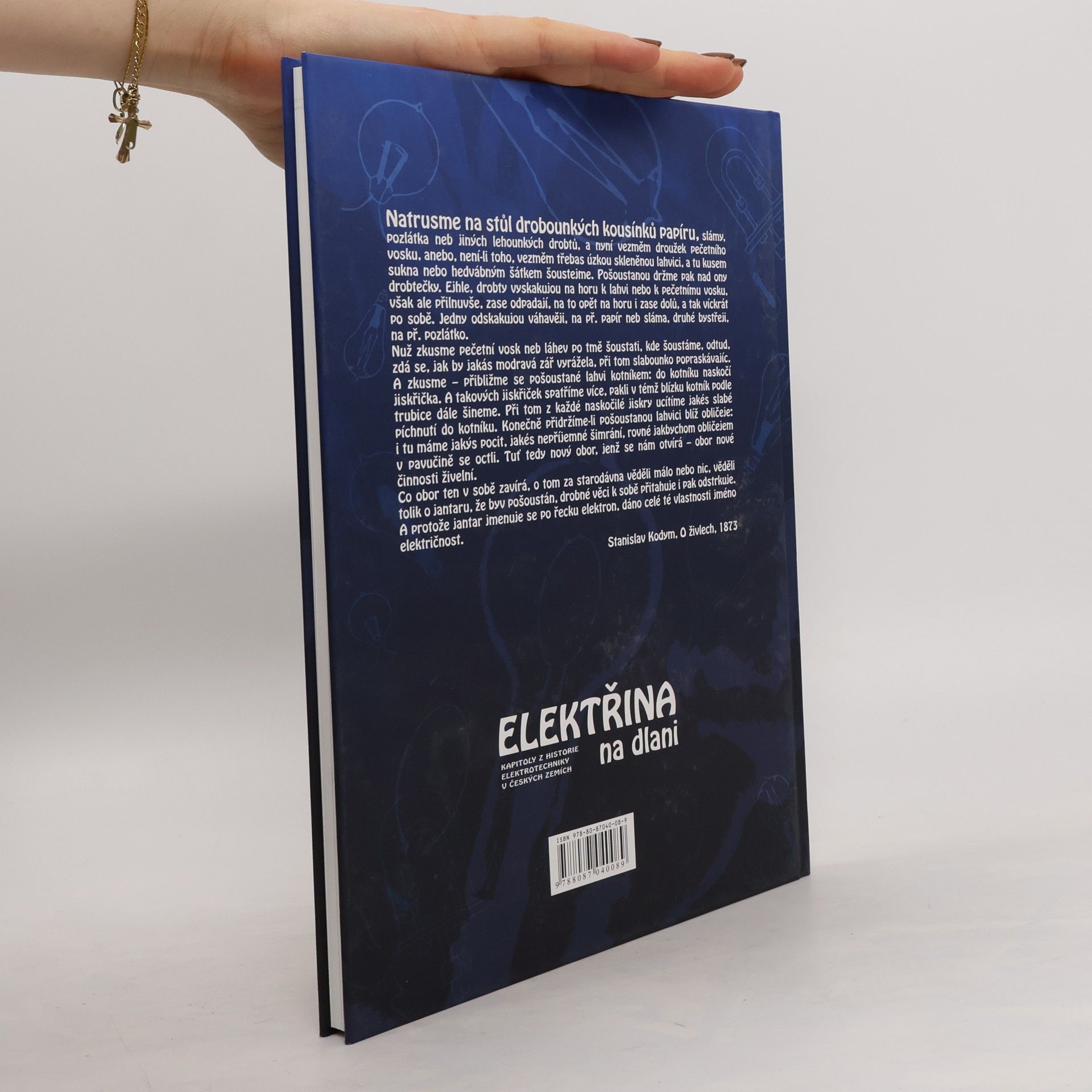 Marcela C. Efmertová Elektřina na dlani : kapitoly z historie elektrotechniky v českých zemích