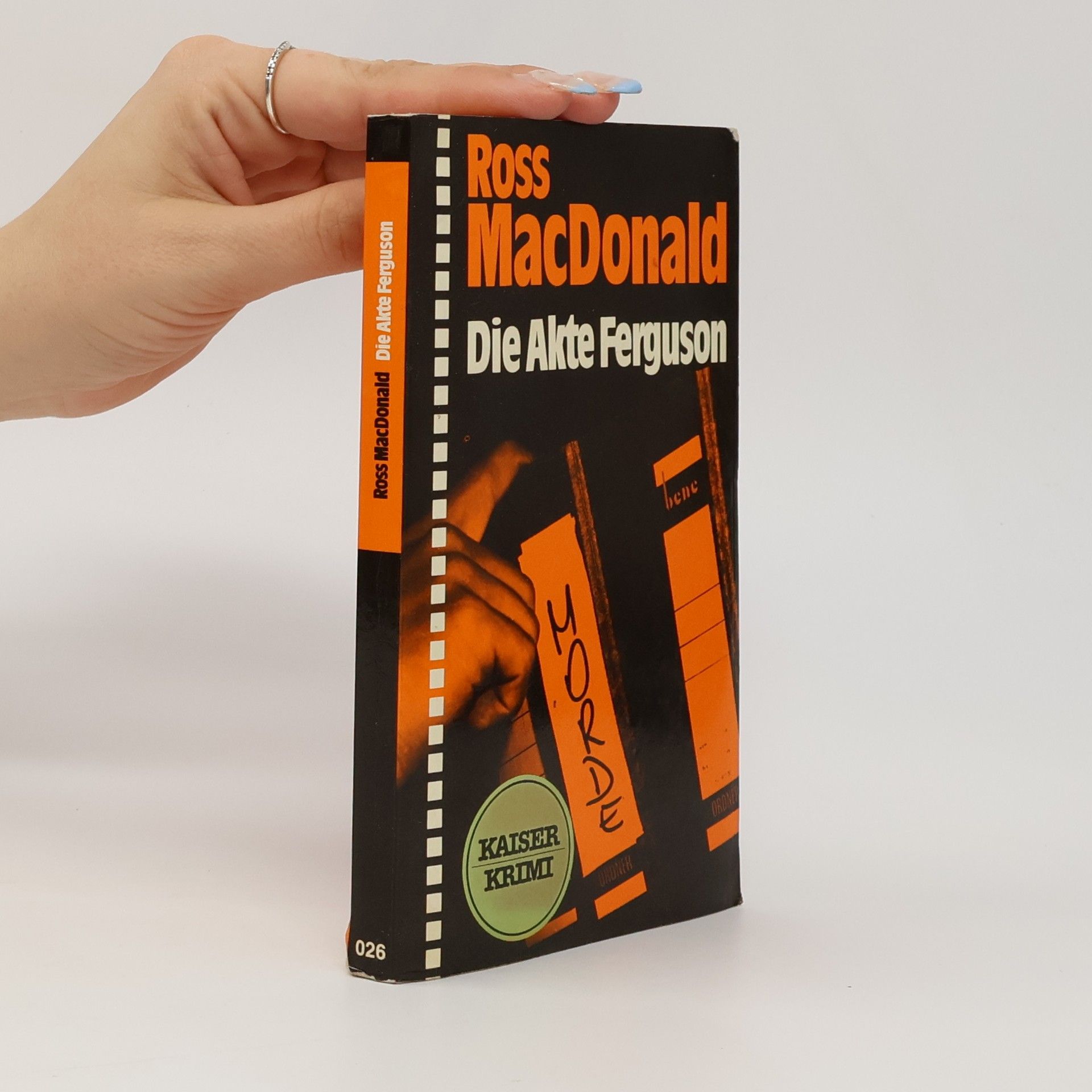 Ross Macdonald Die Akte Ferguson