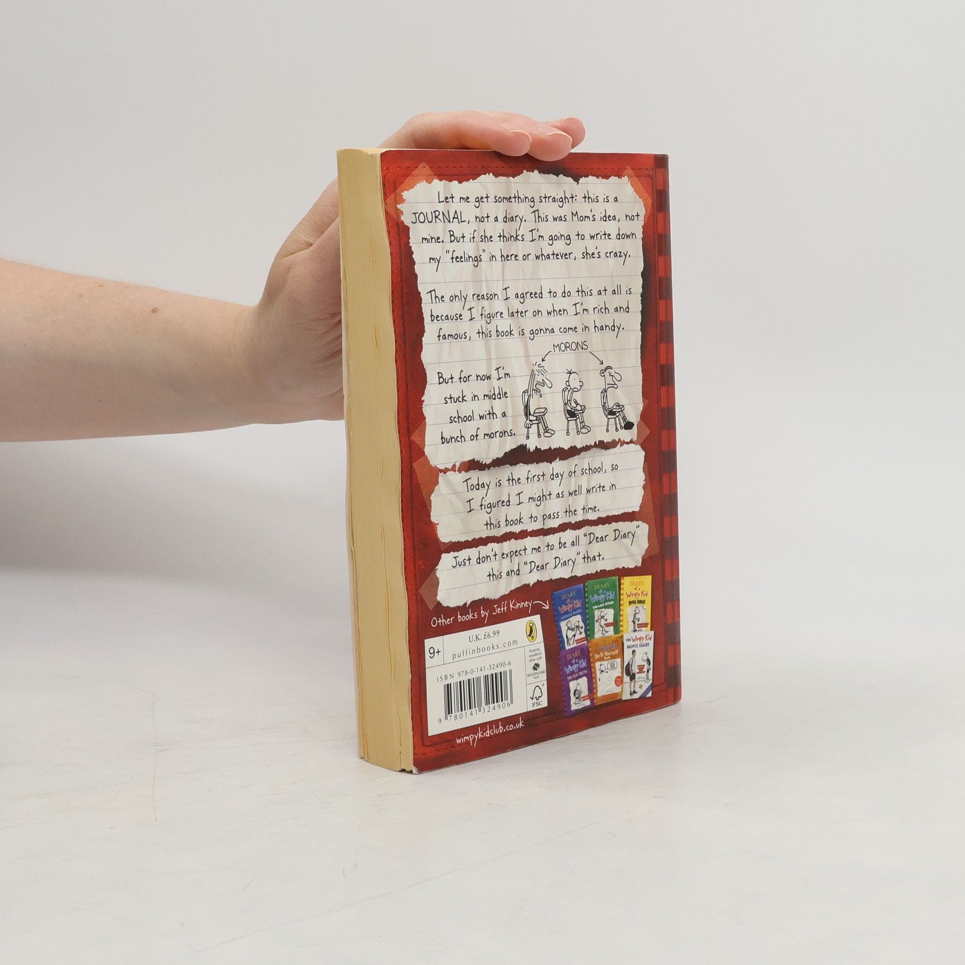 Jeff Kinney Diary of a Wimpy Kid 1