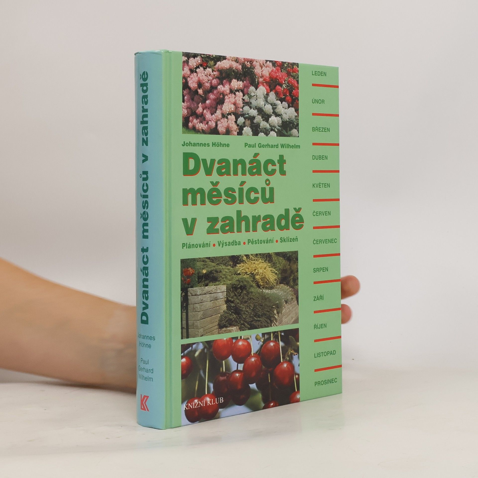 Johannes Höhne Dvanáct měsíců v zahradě. Plánování, výsadba, pěstování, sklizeň