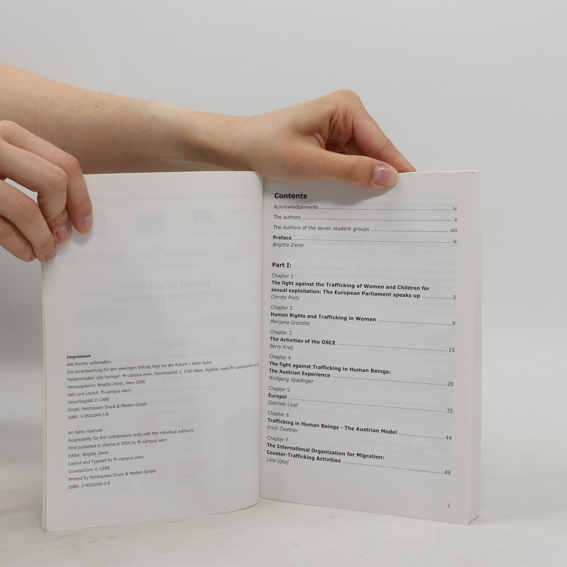 Brigitta Zierer Schriftenreihe - Soziale Arbeit - 2: Social Work and Trafficking in Women