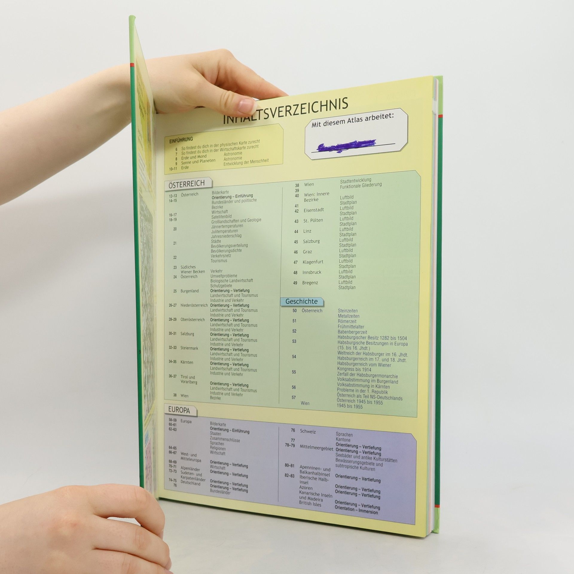 Autorenkollektiv Hölzel-Kombiatlas für Geographie und Geschichte