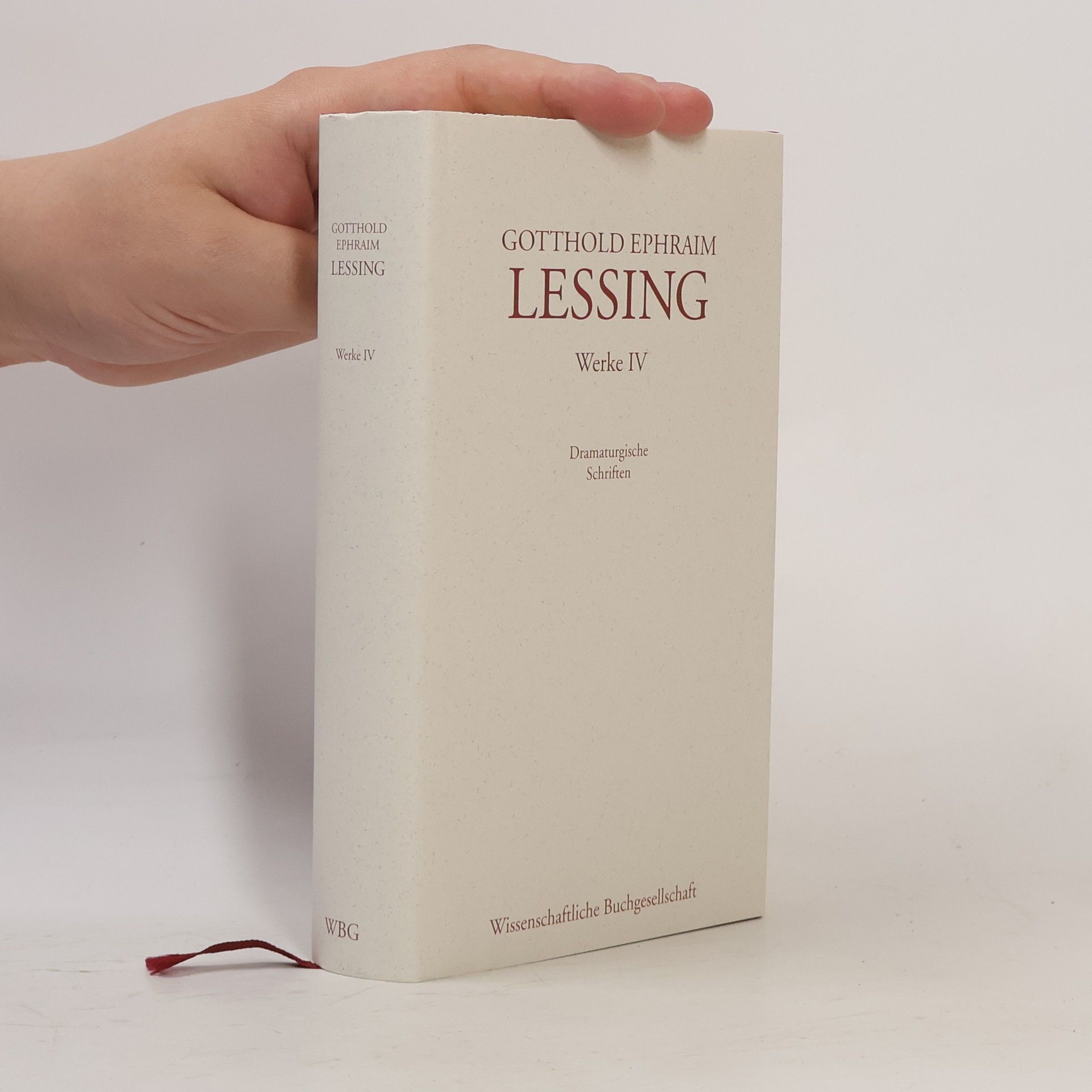 Lessing. Werke IV