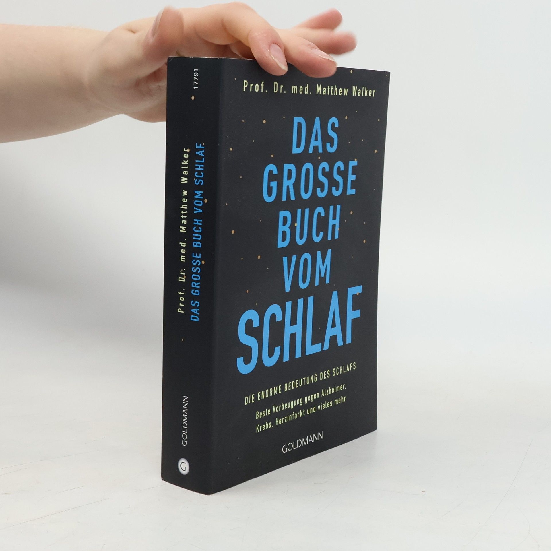 Matthew Walker Das gross Buch vom Schlaf