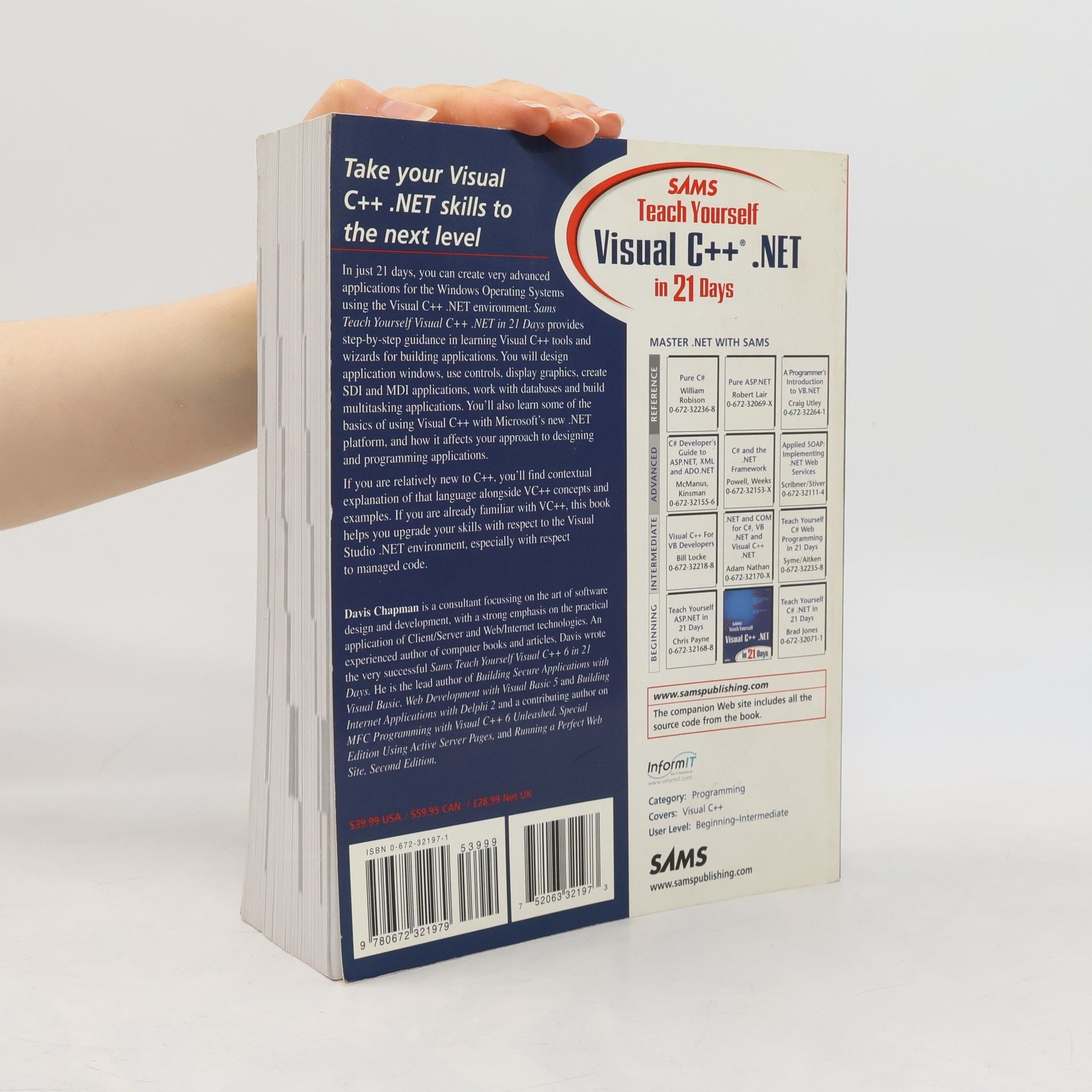 Davis Howard Chapman Sams Teach Yourself Visual C++.NET in 21 Days (2nd Edition)