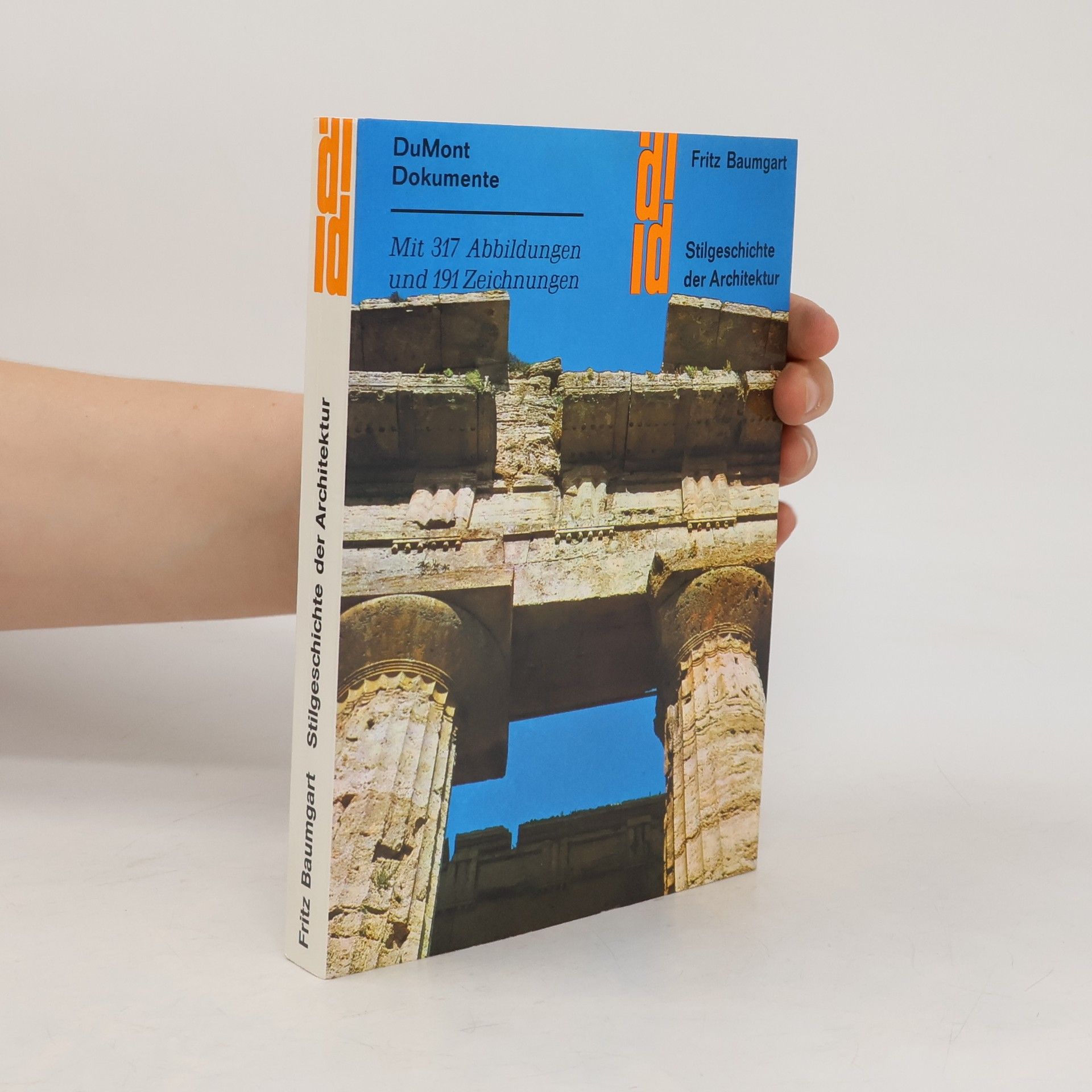 Fritz Baumgart Stilgeschichte der Architektur