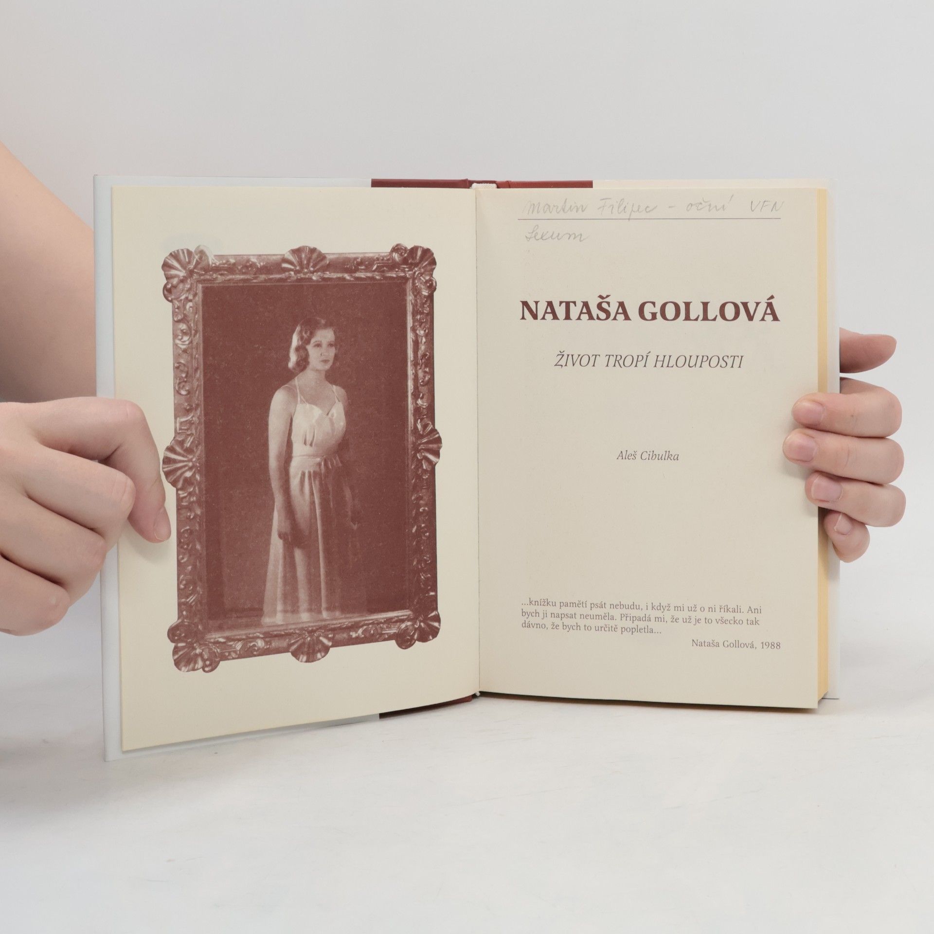 Aleš Cibulka Nataša Gollová