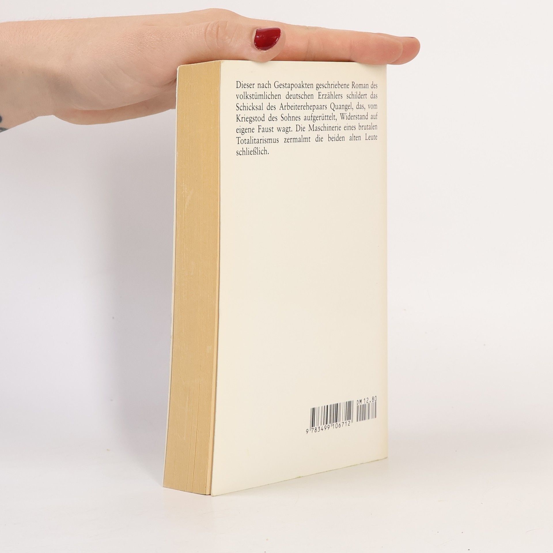 Hans Fallada Jeder stirbt für sich allein