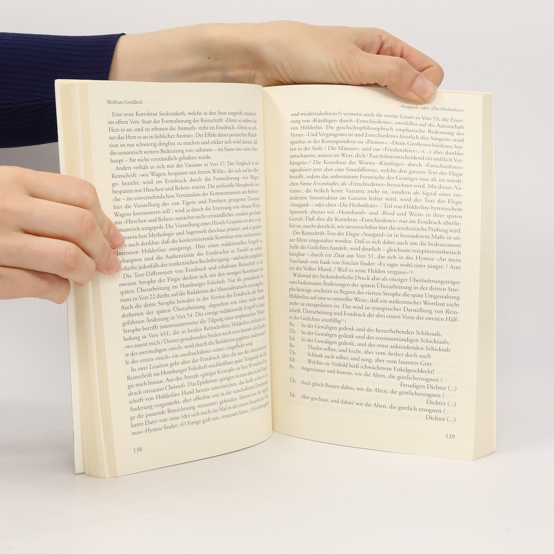 Heinz Ludwig Arnold Text + Kritik - VII/96: Friedrich Hölderlin Sonderband
