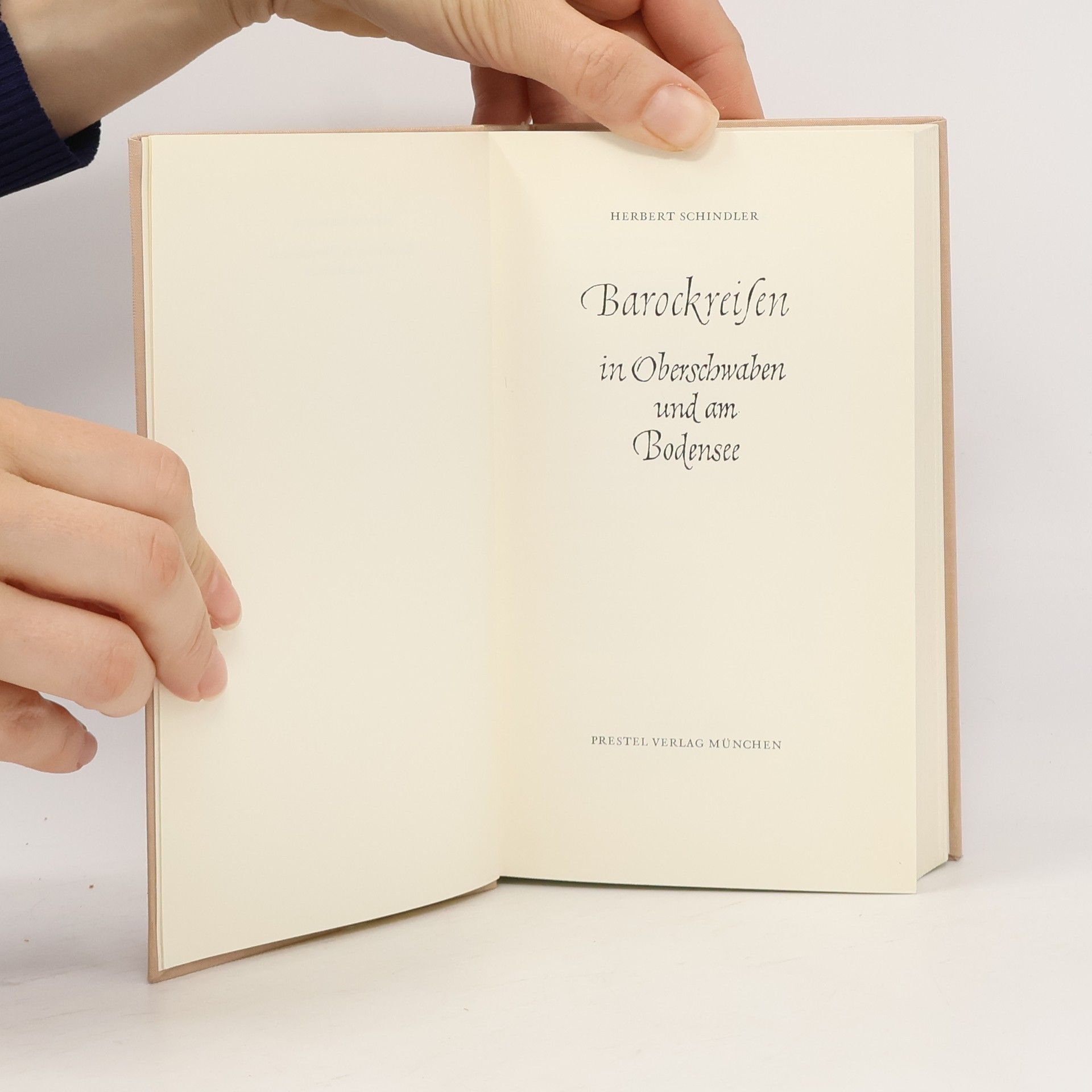 Herbert Schindler Barockreisen in Obershwaben und am Bodensee