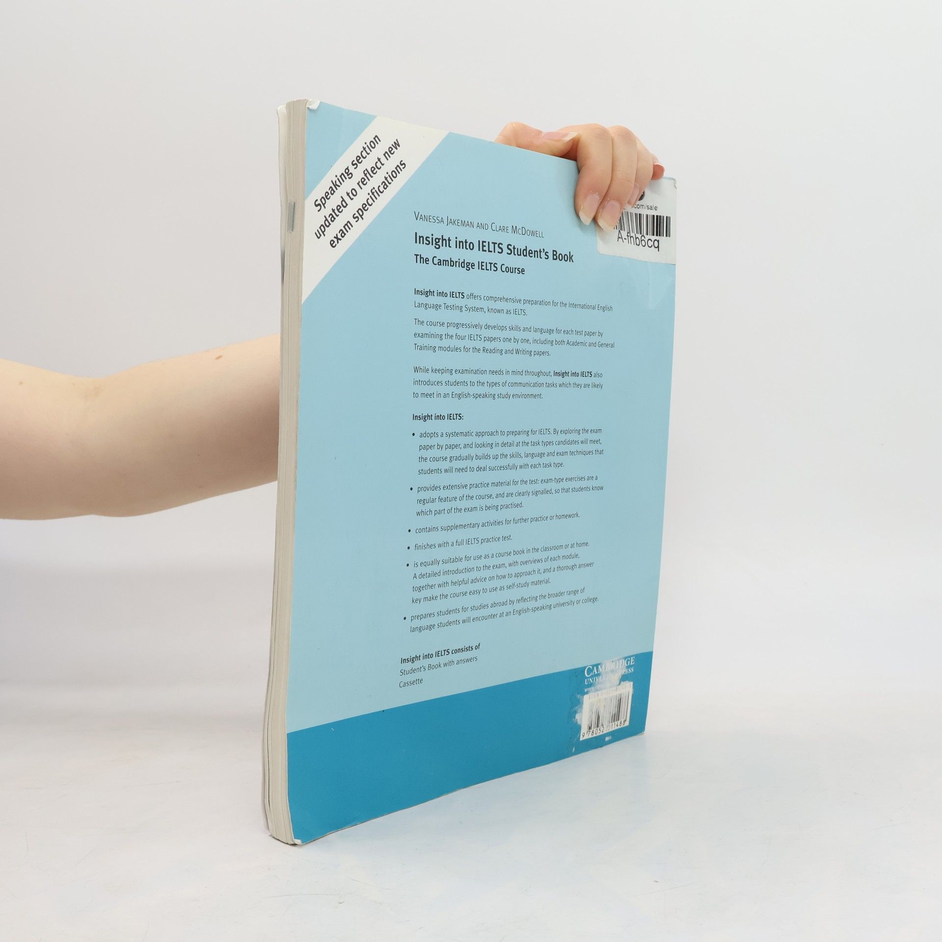 Vanessa Jakeman Insight into IELTS : speaking section updated to reflect new exam specifications : updated edition