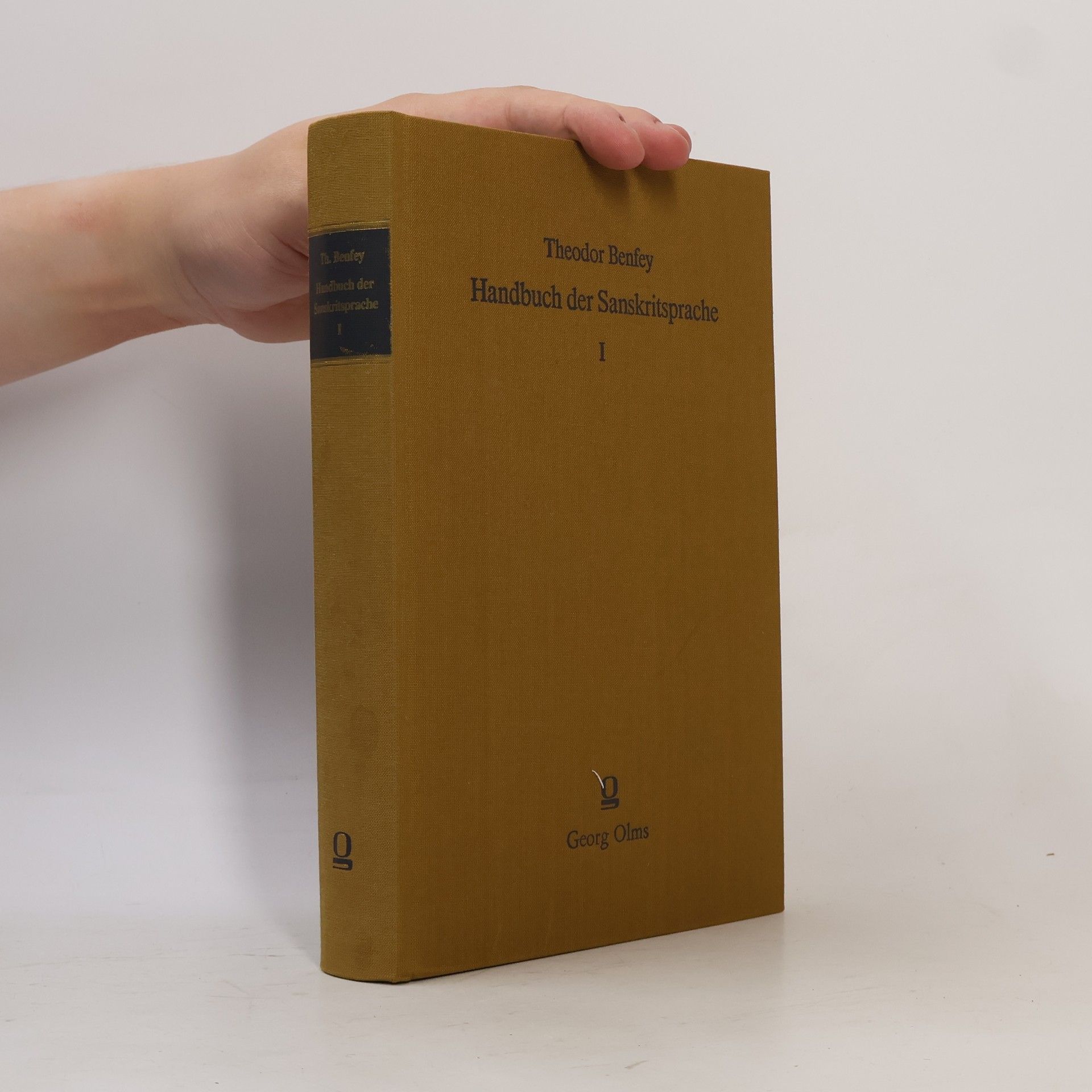 Theodor Benfey Handbuch der Sanskritsprache 1