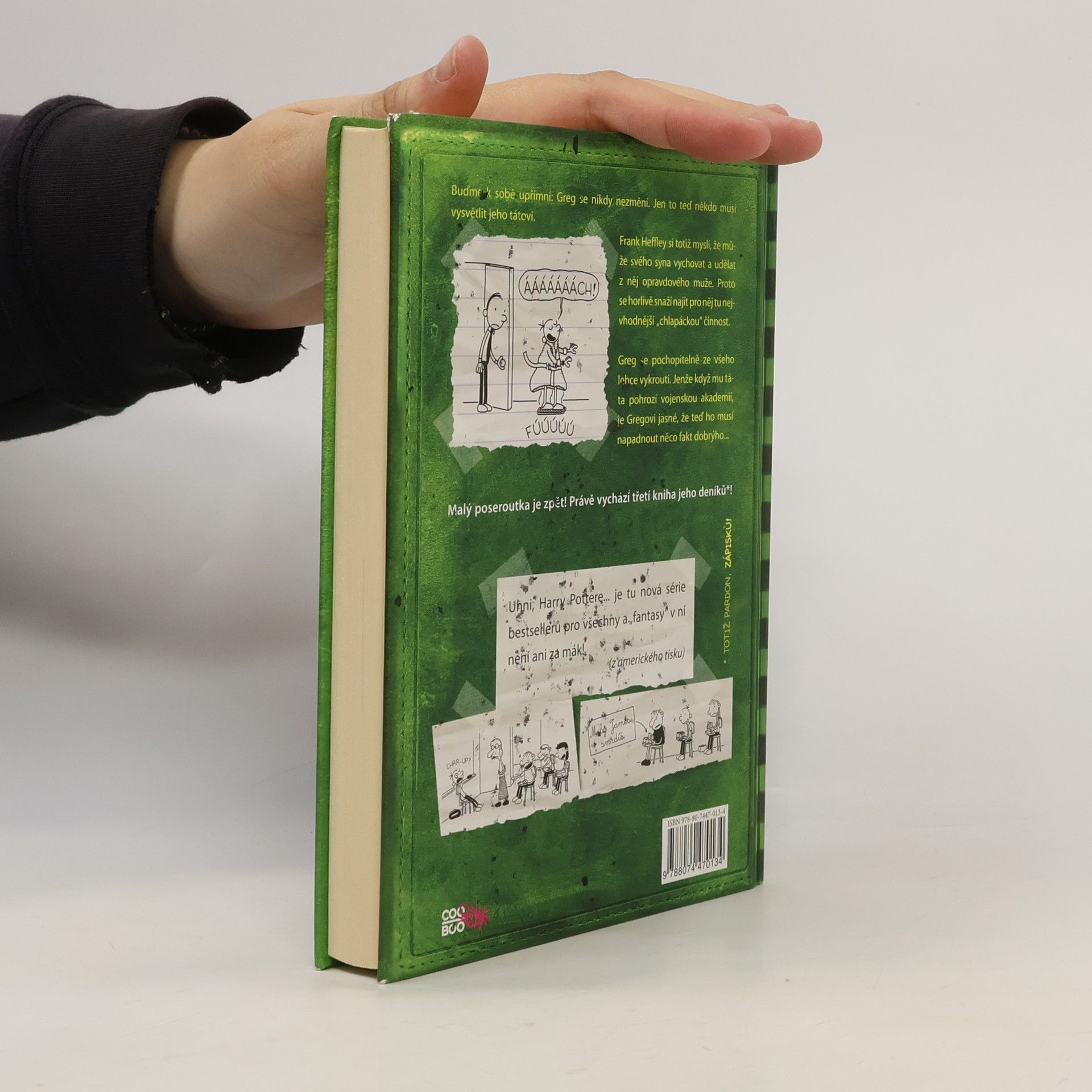 Jeff Kinney Deník malého poseroutky 3. Poslední kapka