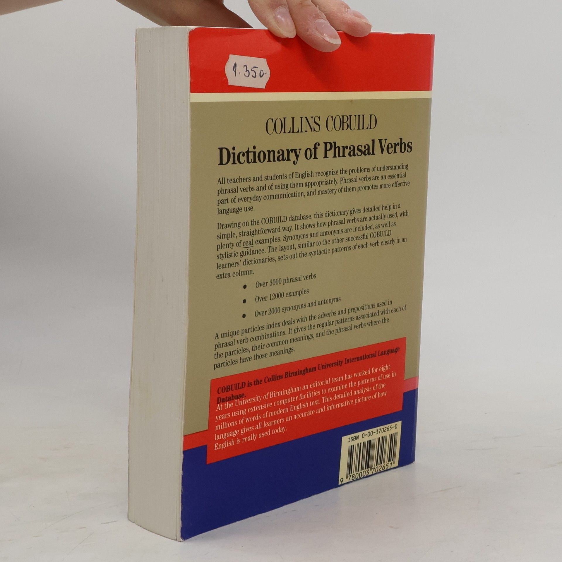 Cobuild Collins Dictionary of phrasal verbs