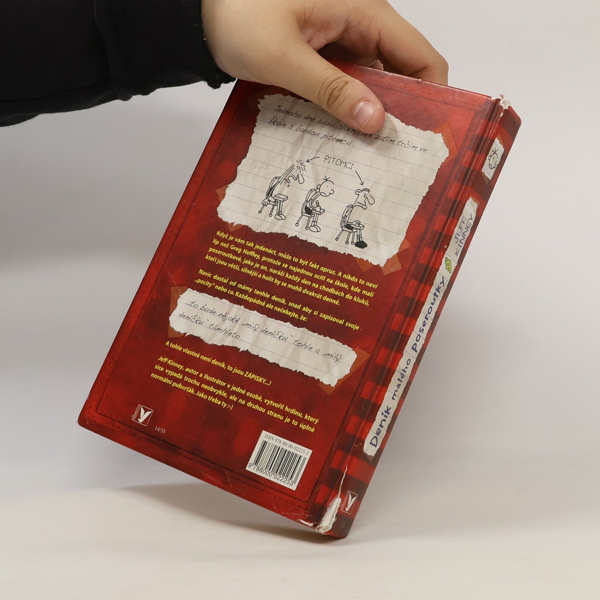 Jeff Kinney Deník malého poseroutky 1