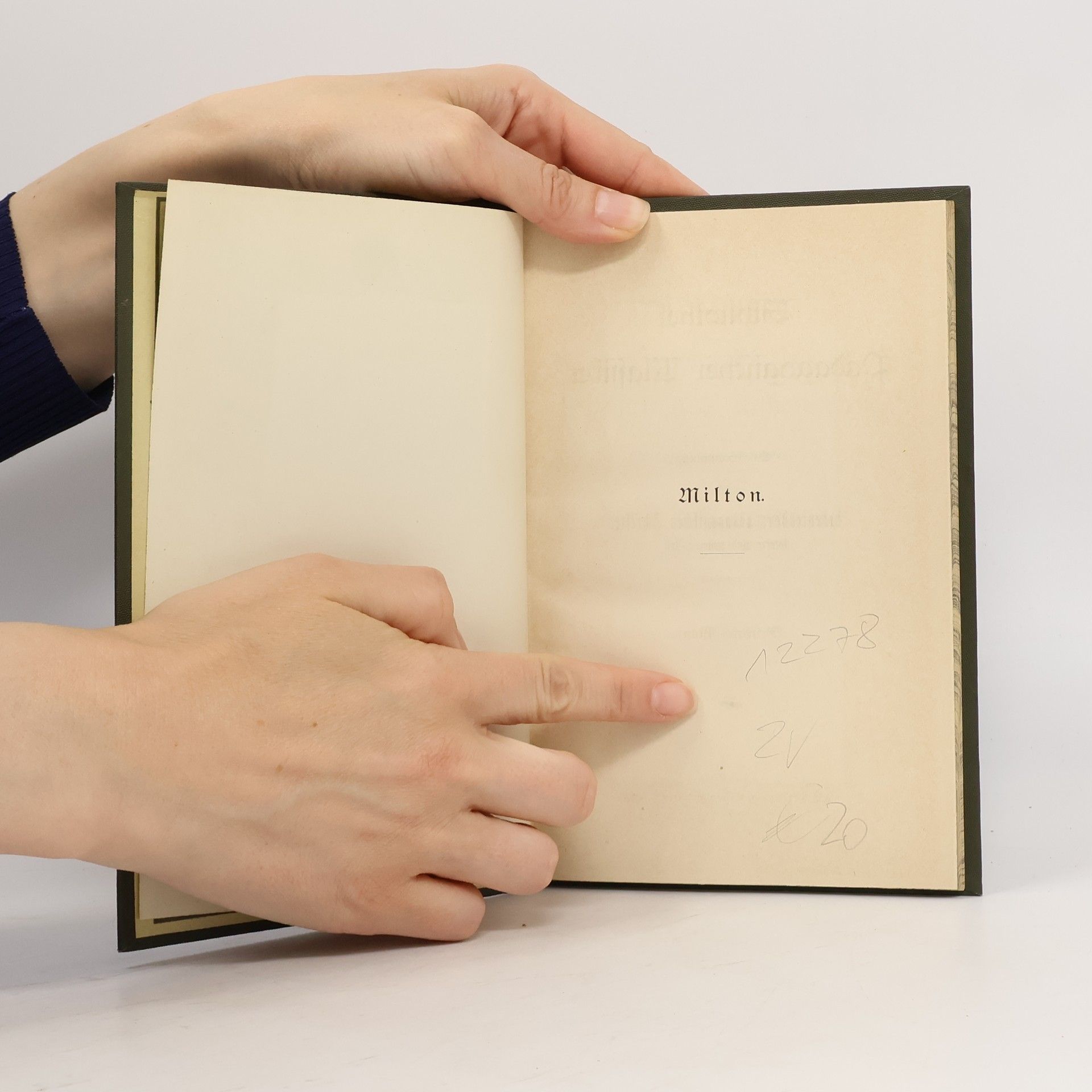 Jürgen Bona Meyer Milton's pädagogische Schriften und Äußerungen
