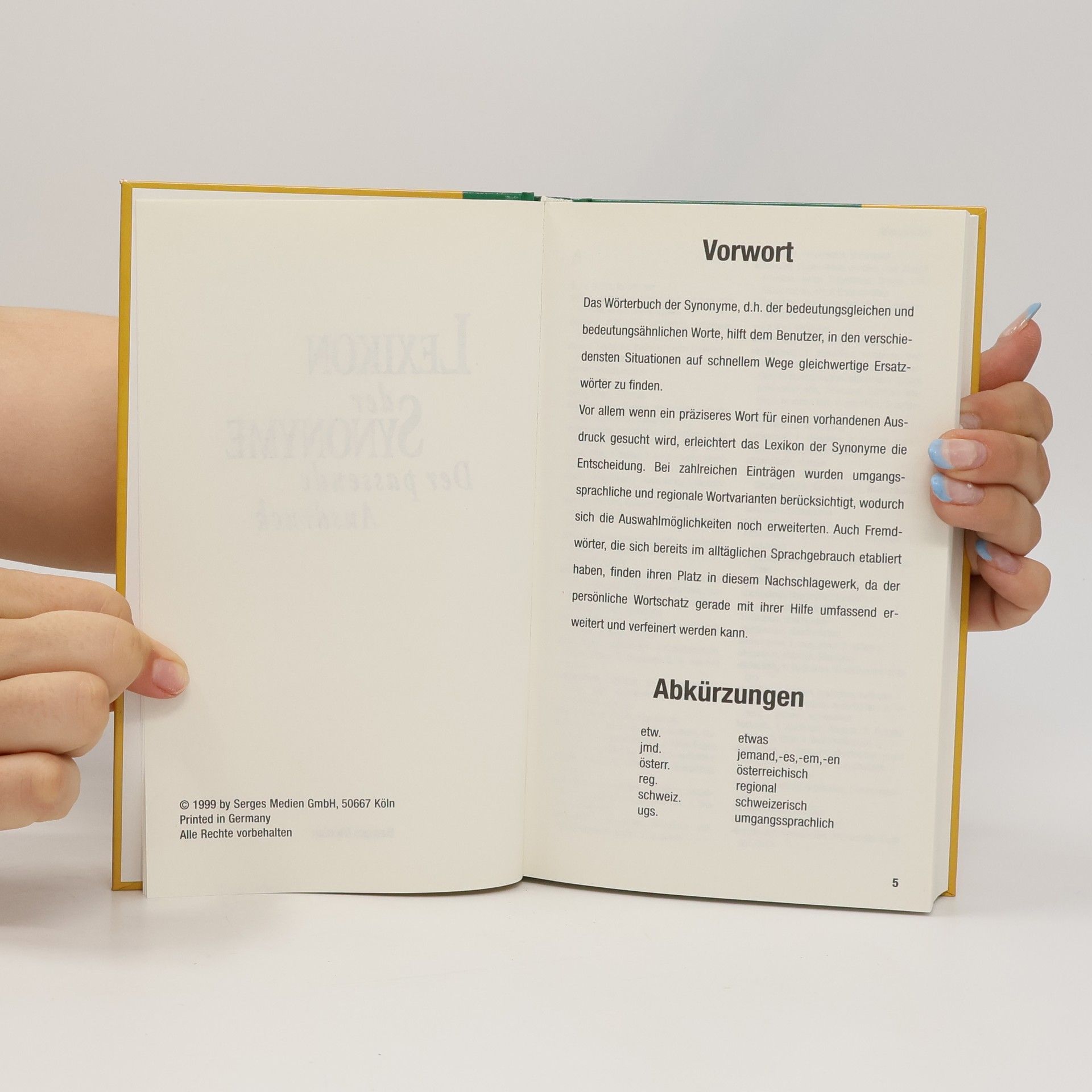 Kolektiv autorů Lexikon der Synonyme. Der passende Ausdruck