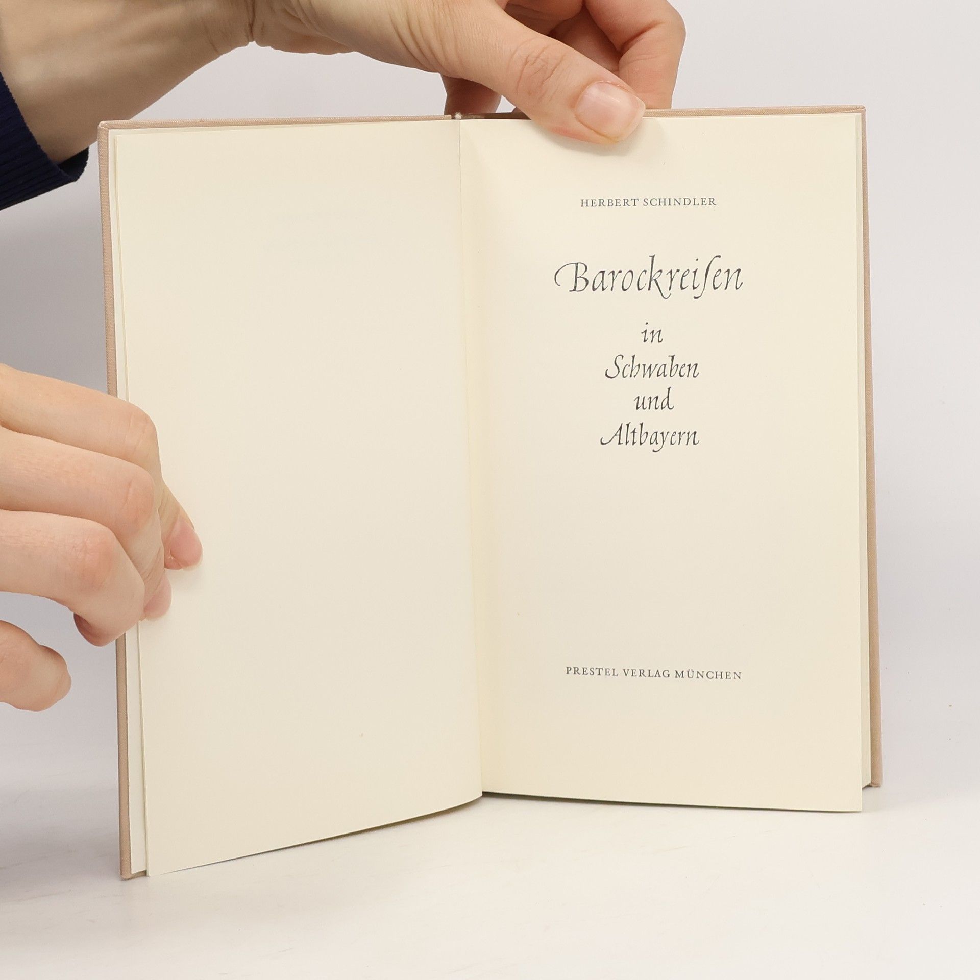 Herbert Schindler Barockreisen in Schwaben und Altbayern