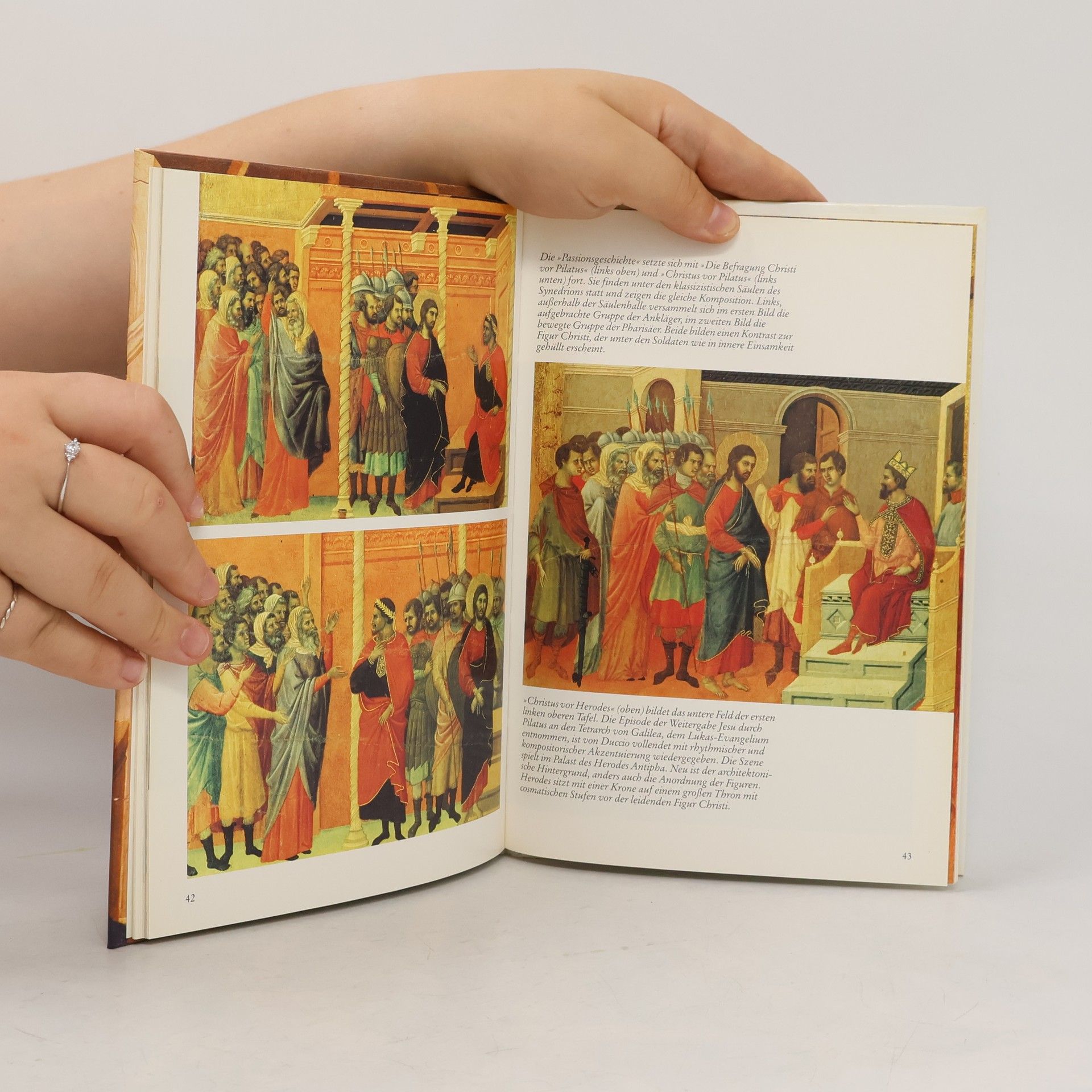 Duccio Die Bilder von Duccio in Siena