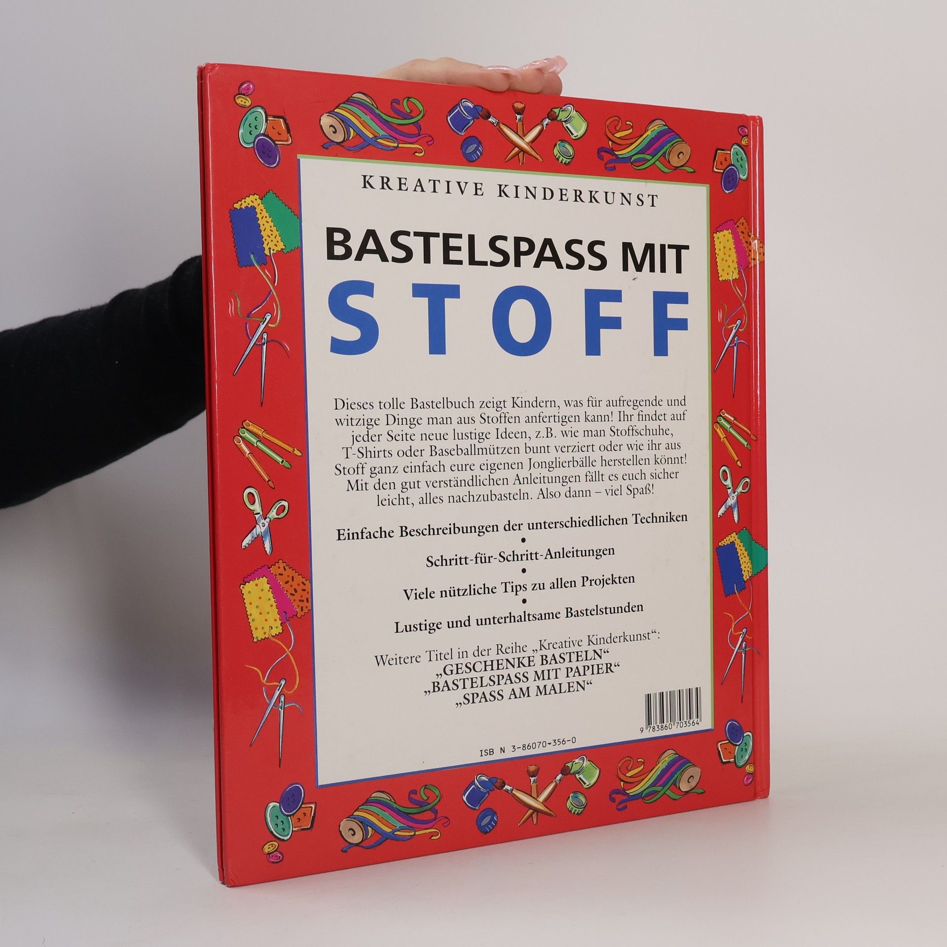 Kolektiv autorů Bastelspass mit Stoff