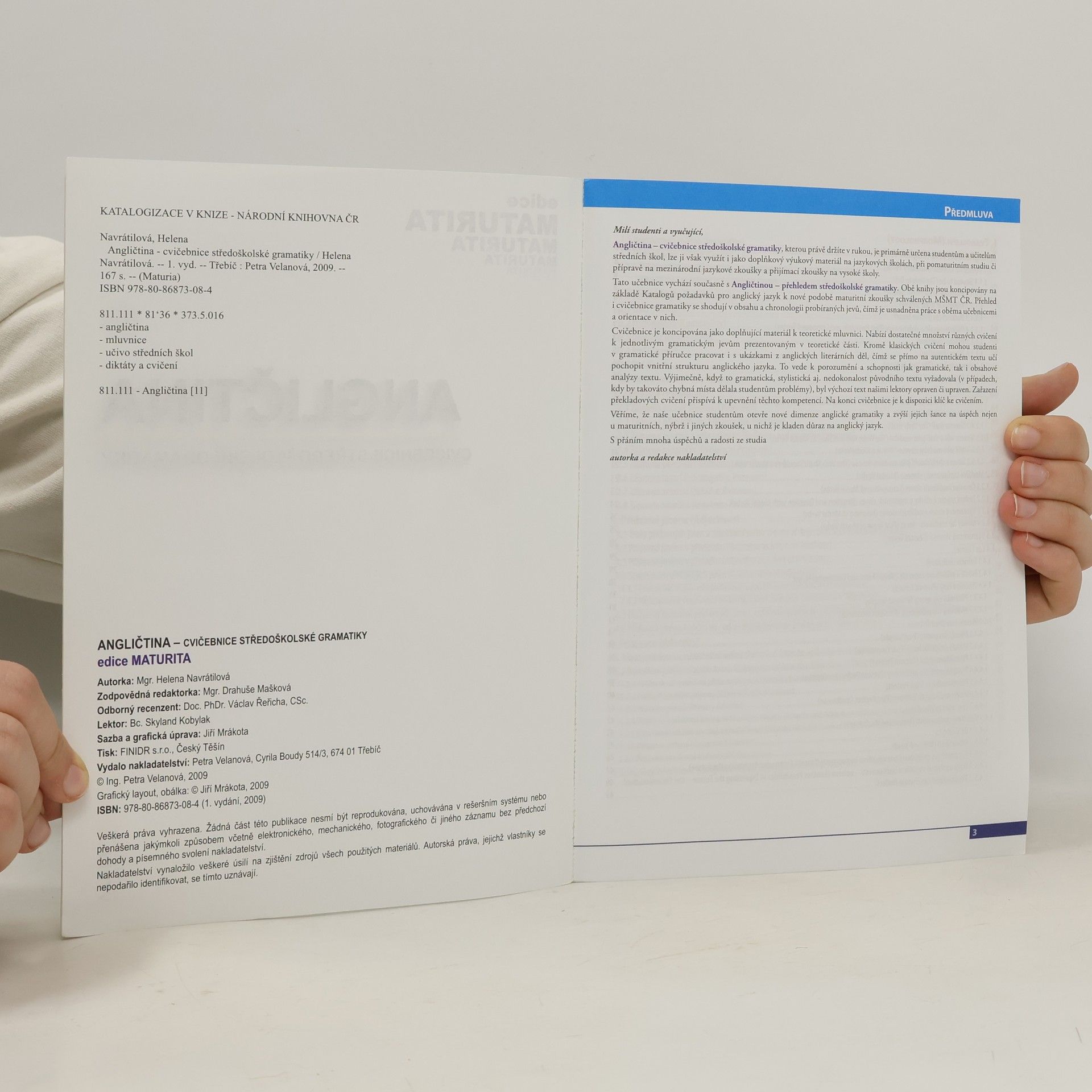 Helena Flámová Angličtina. Cvičebnice středoškolské gramatiky