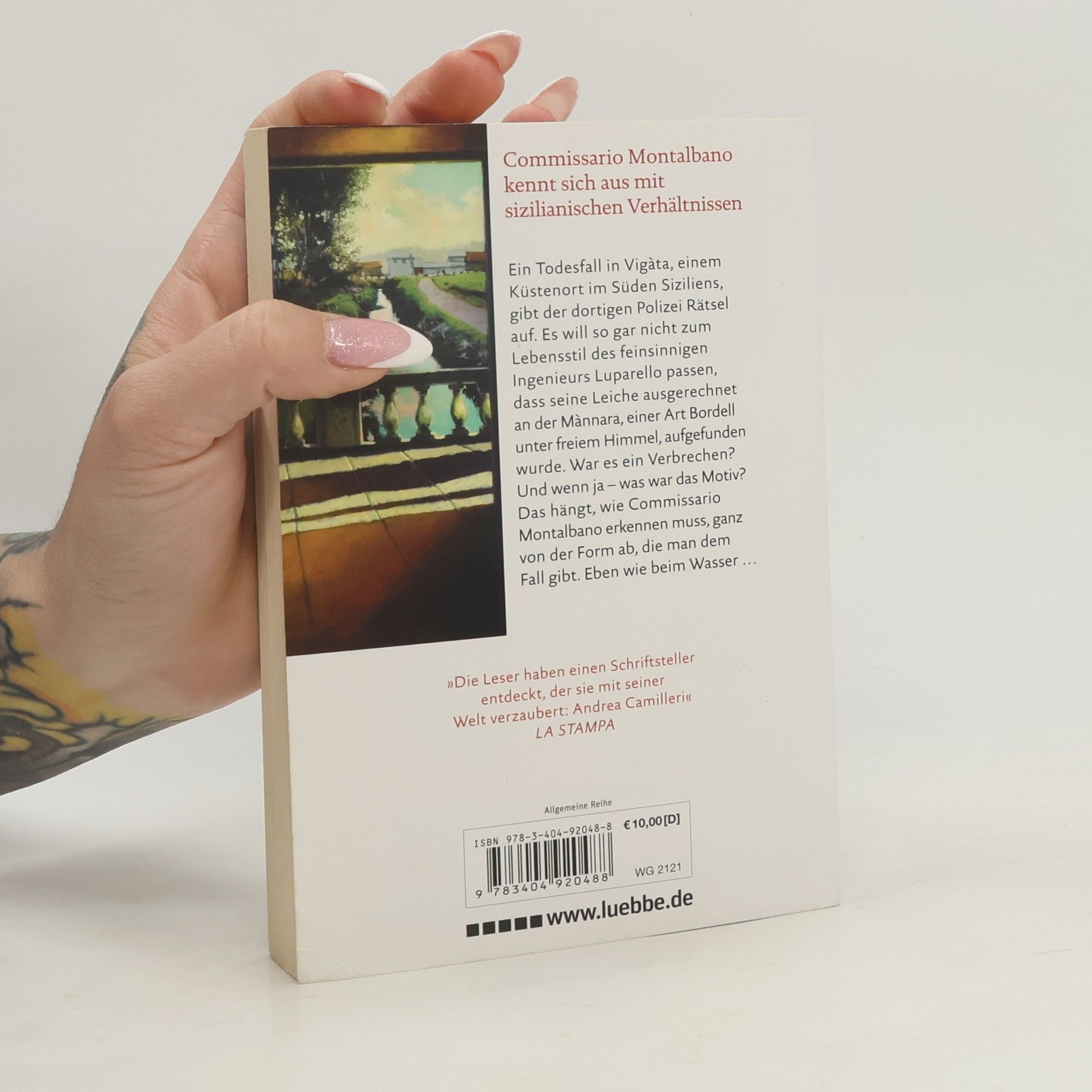 Andrea Camilleri Die Form des Wassers. Commissario Montalbano löst seinen ersten Fall