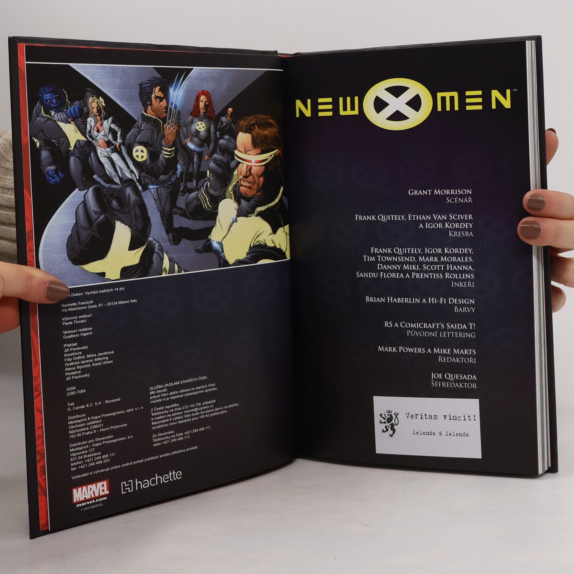 Grant Morrison Ultimátní komixový komplet 19. New X-men. Impérium