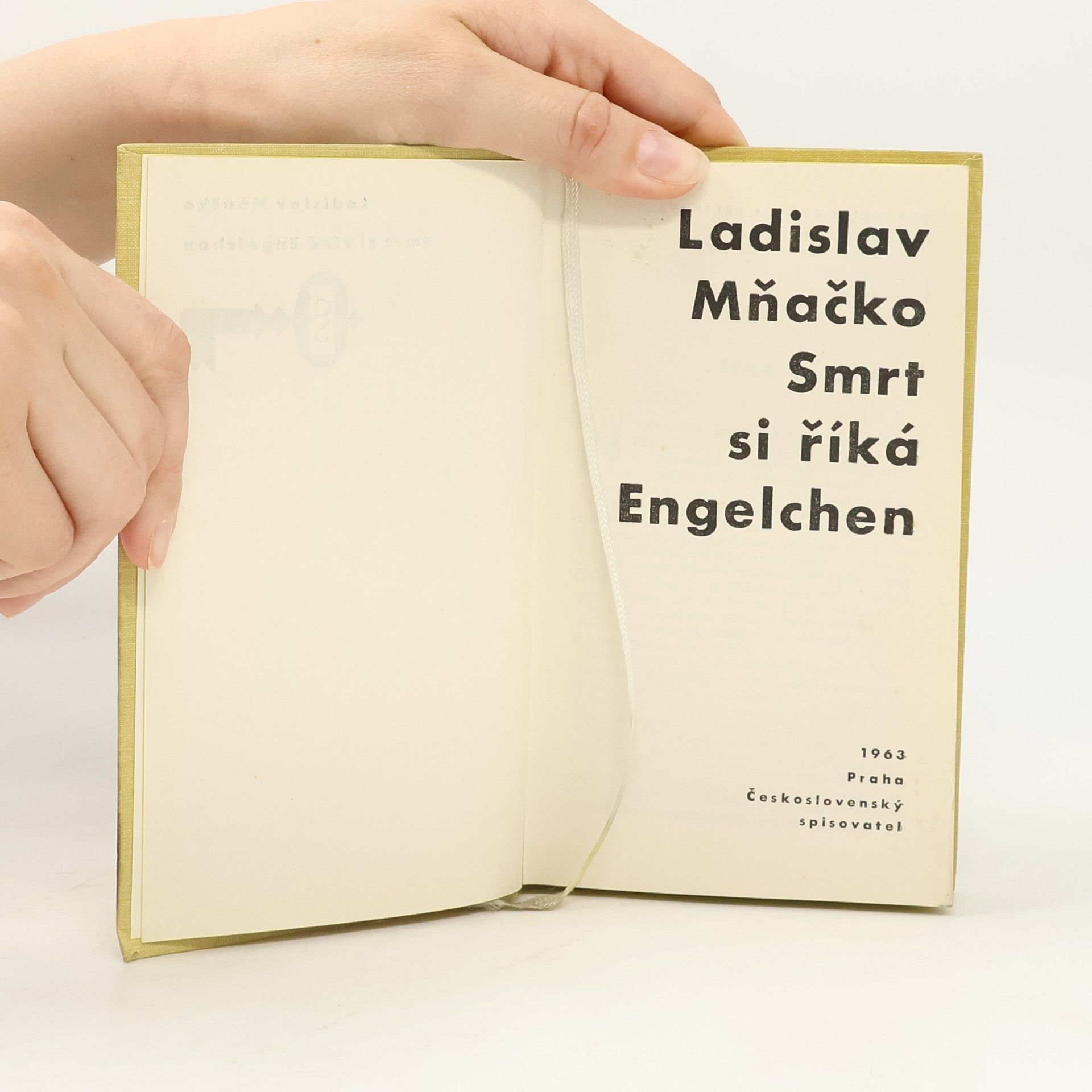 Ladislav Mňačko Smrt si říká Engelchen