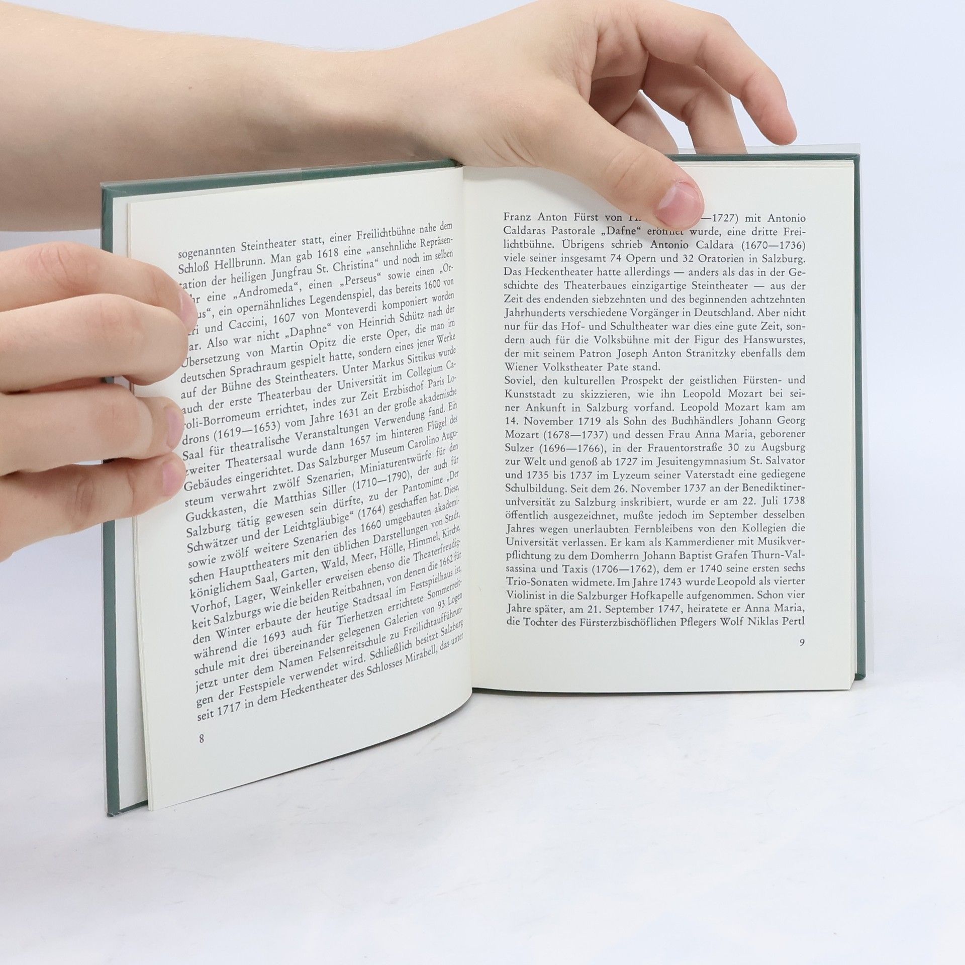 Géza Rech Das Salzburger Mozartbuch