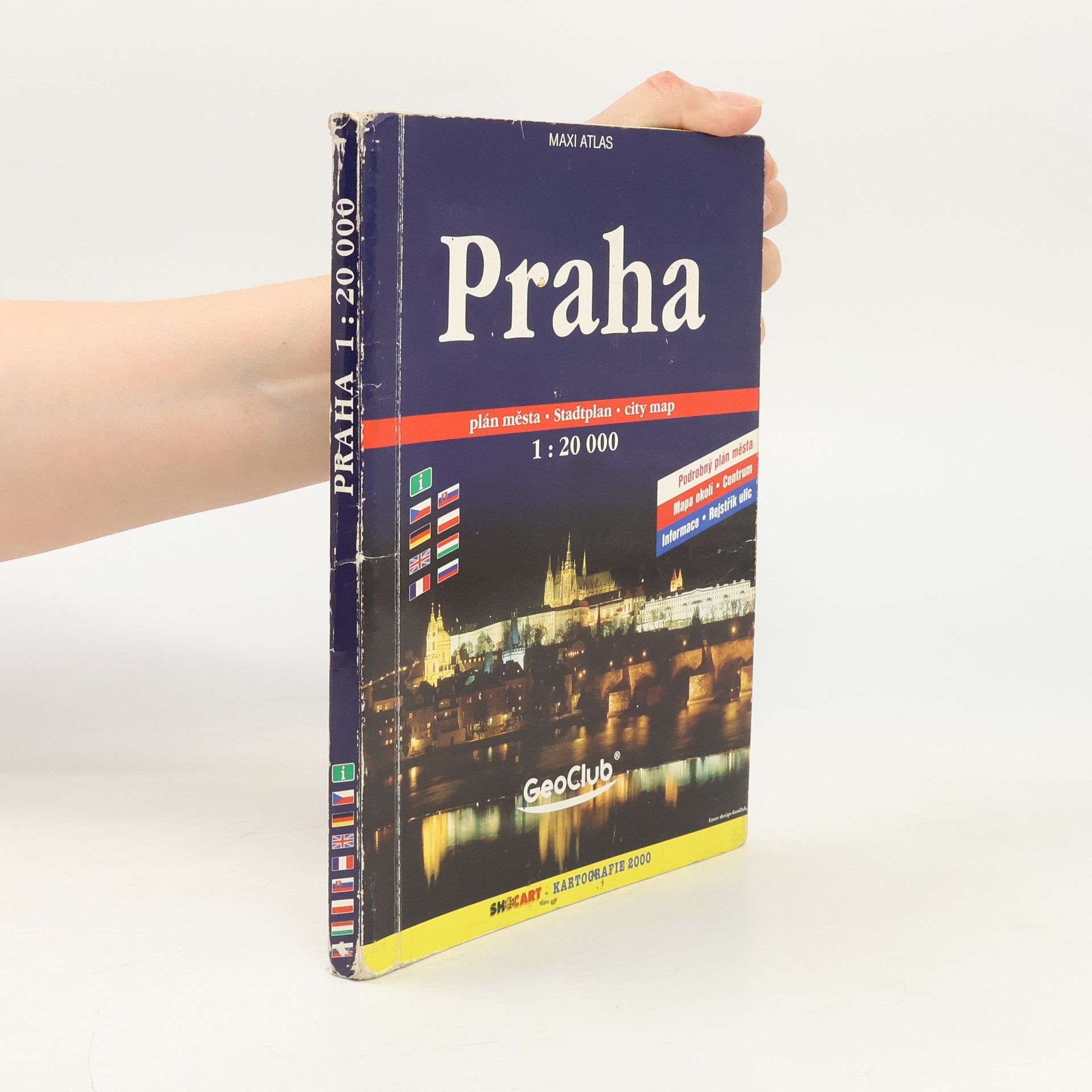 Kolektiv autorů Praha : plán města 1:20 000