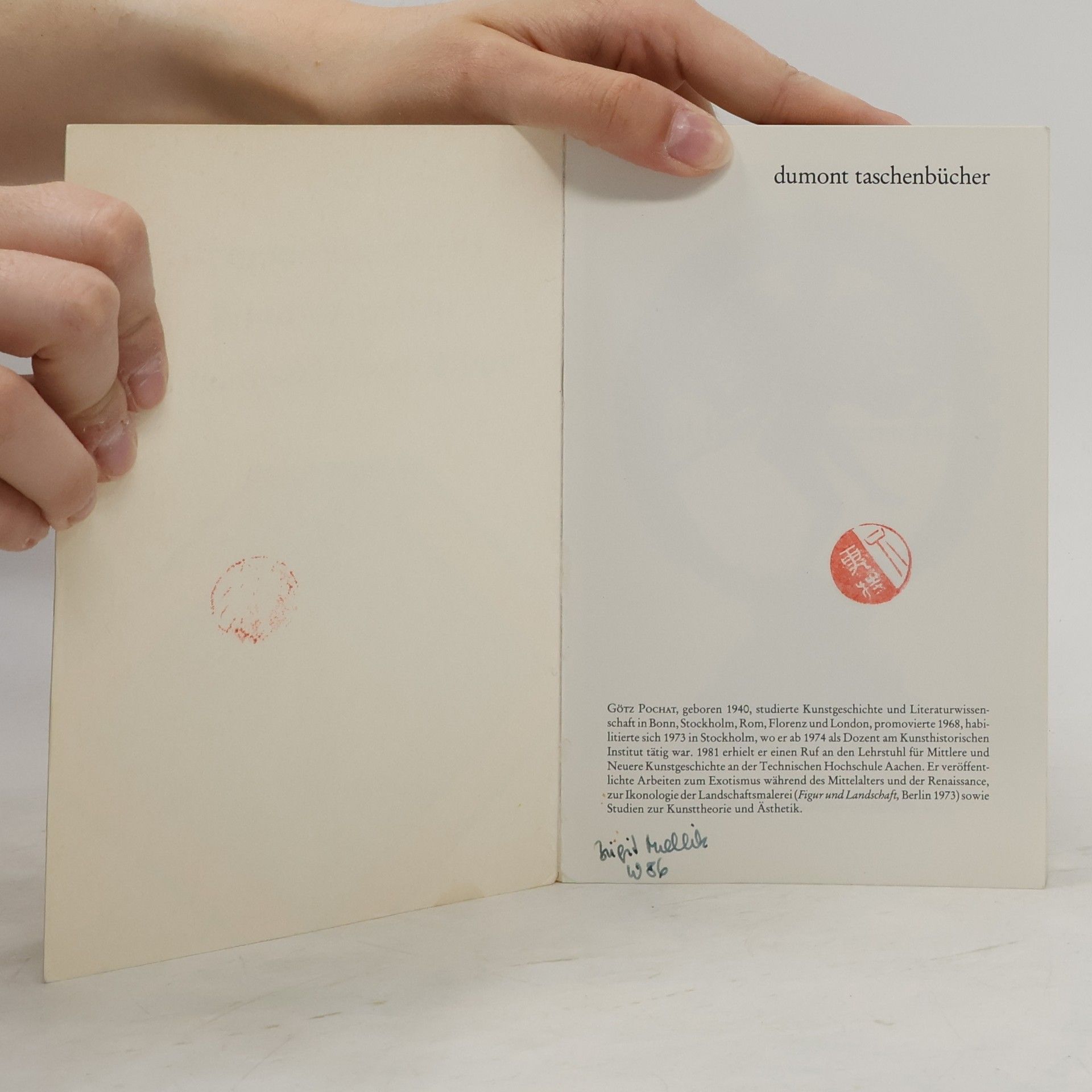 Götz Pochat Der Symbolbegriff in der Ästhetik und Kunstwissenschaft
