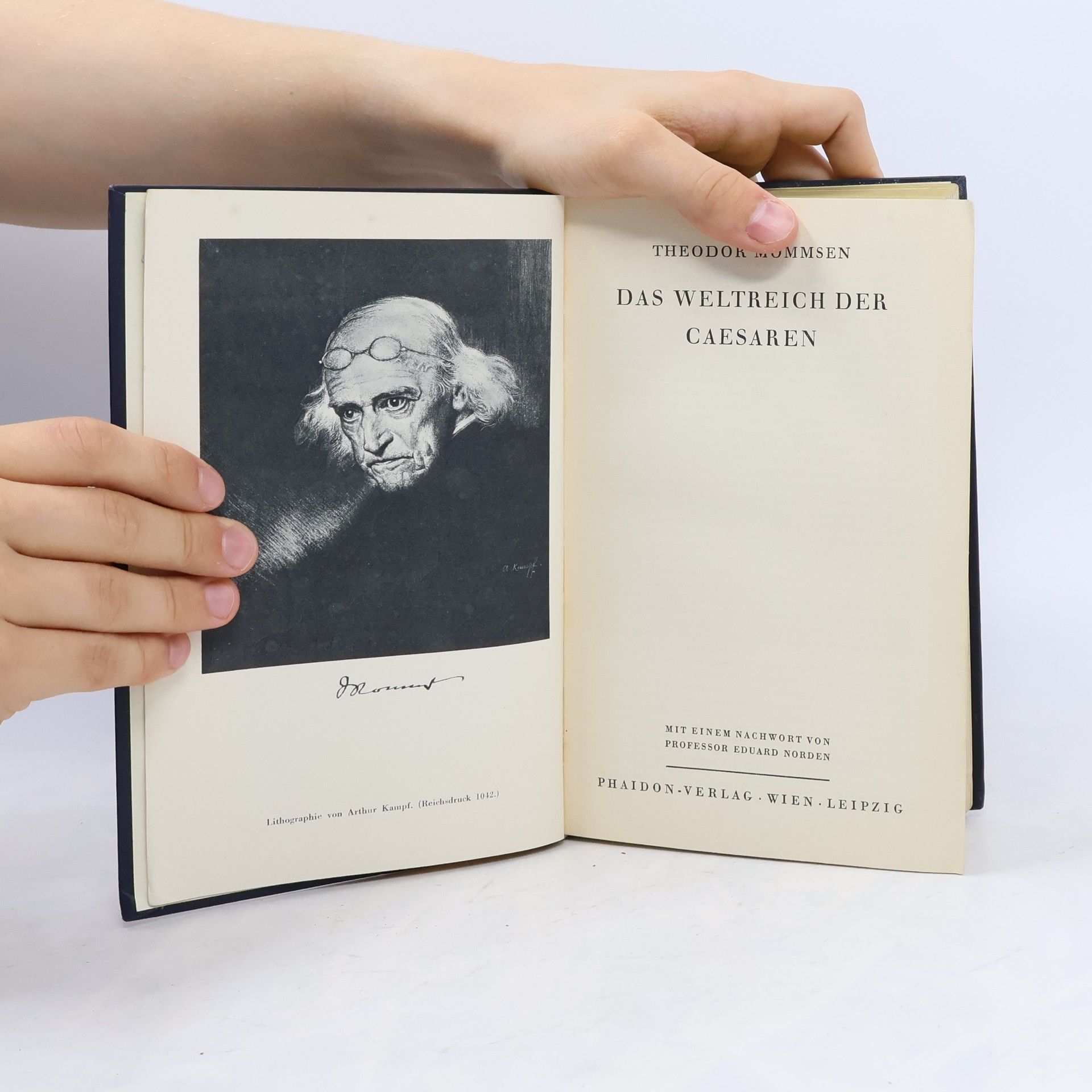 Theodor Mommsen Das Weltreich der Caesaren