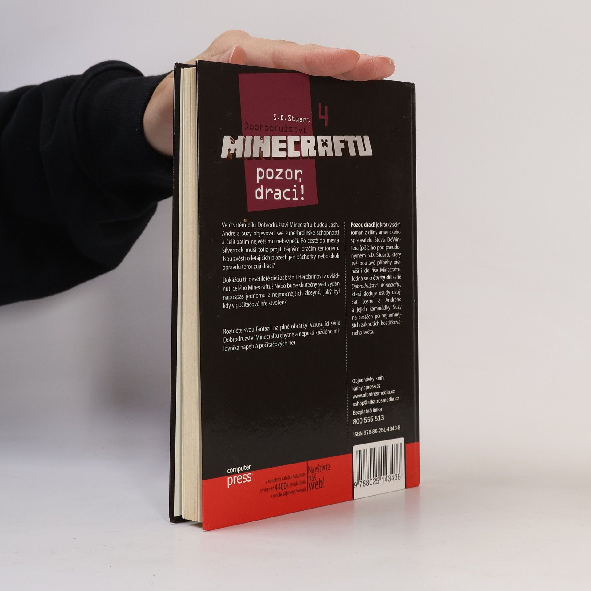 S. D. Stuart Dobrodružství Minecraftu 4. Pozor, draci!