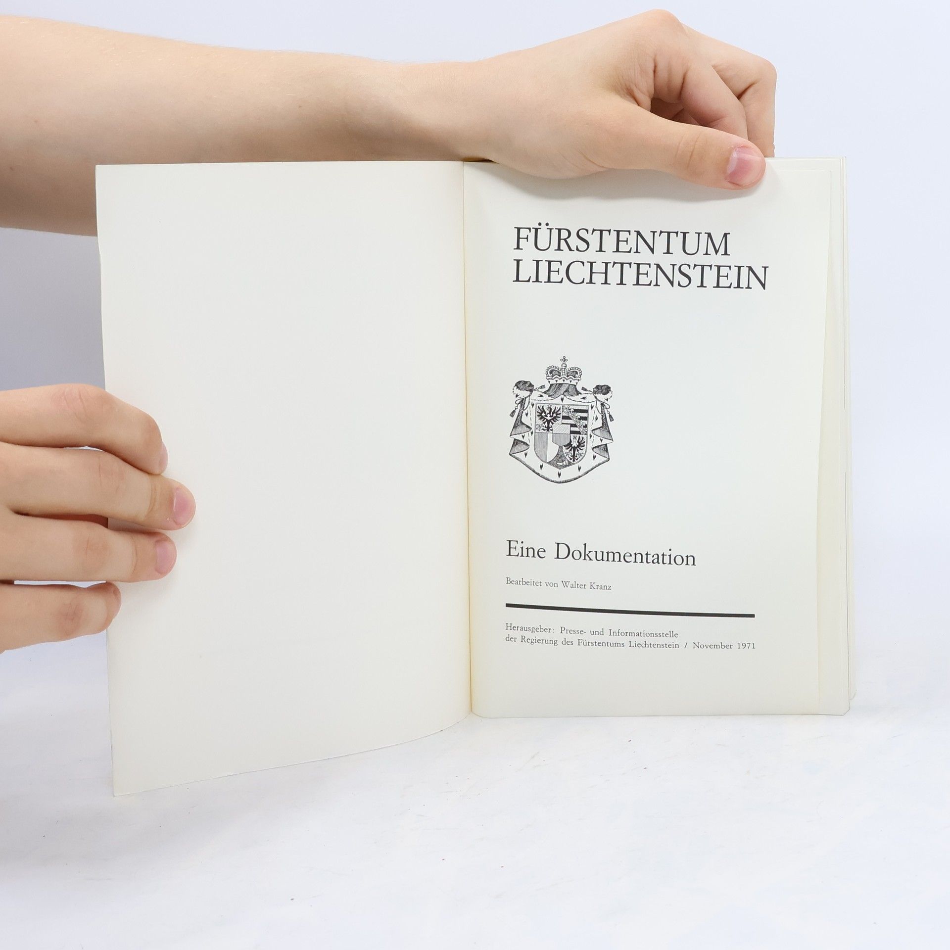 Walter Kranz Fürstentum Liechtenstein