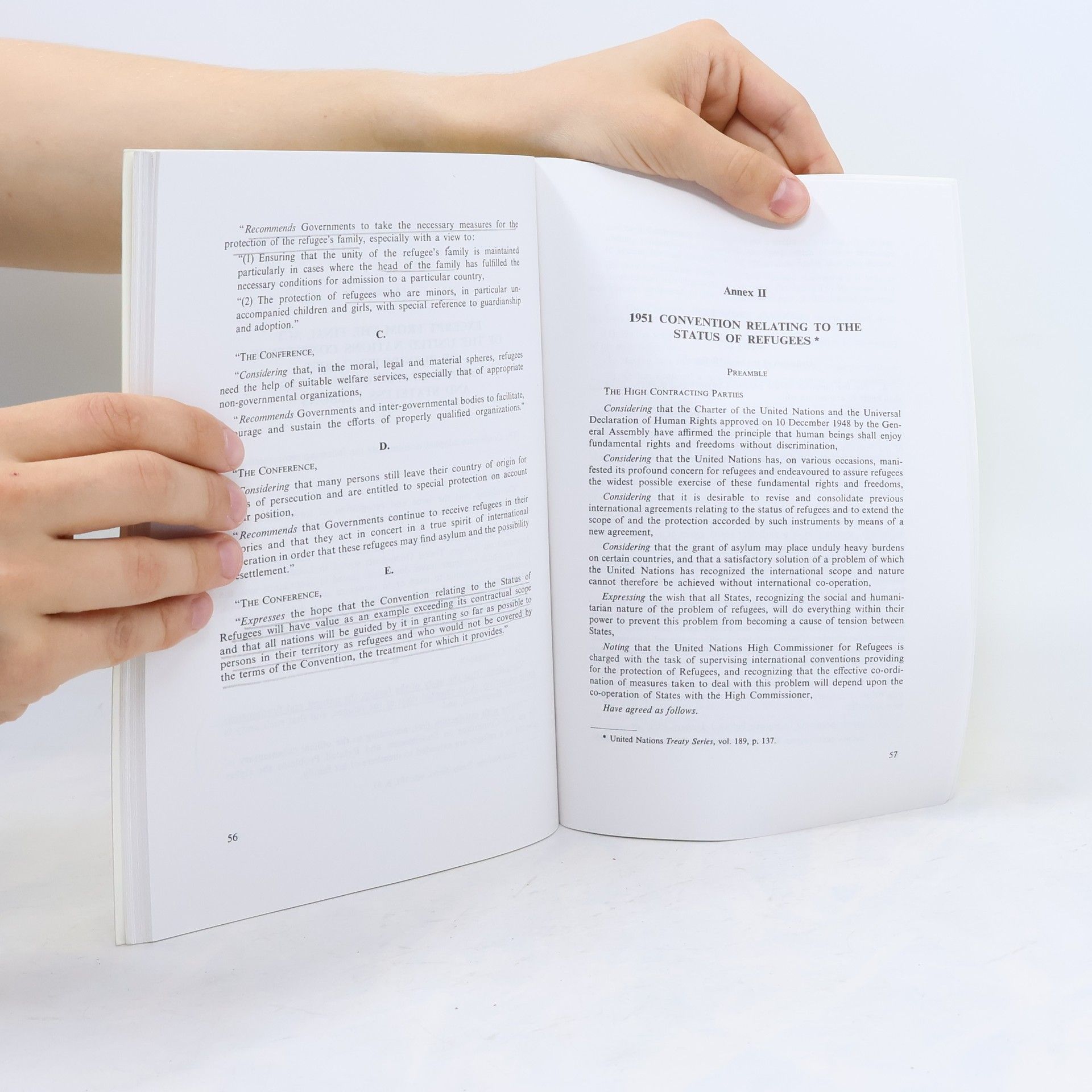 Collectif d'auteurs Handbook on procedures and criteria for determining refugee status