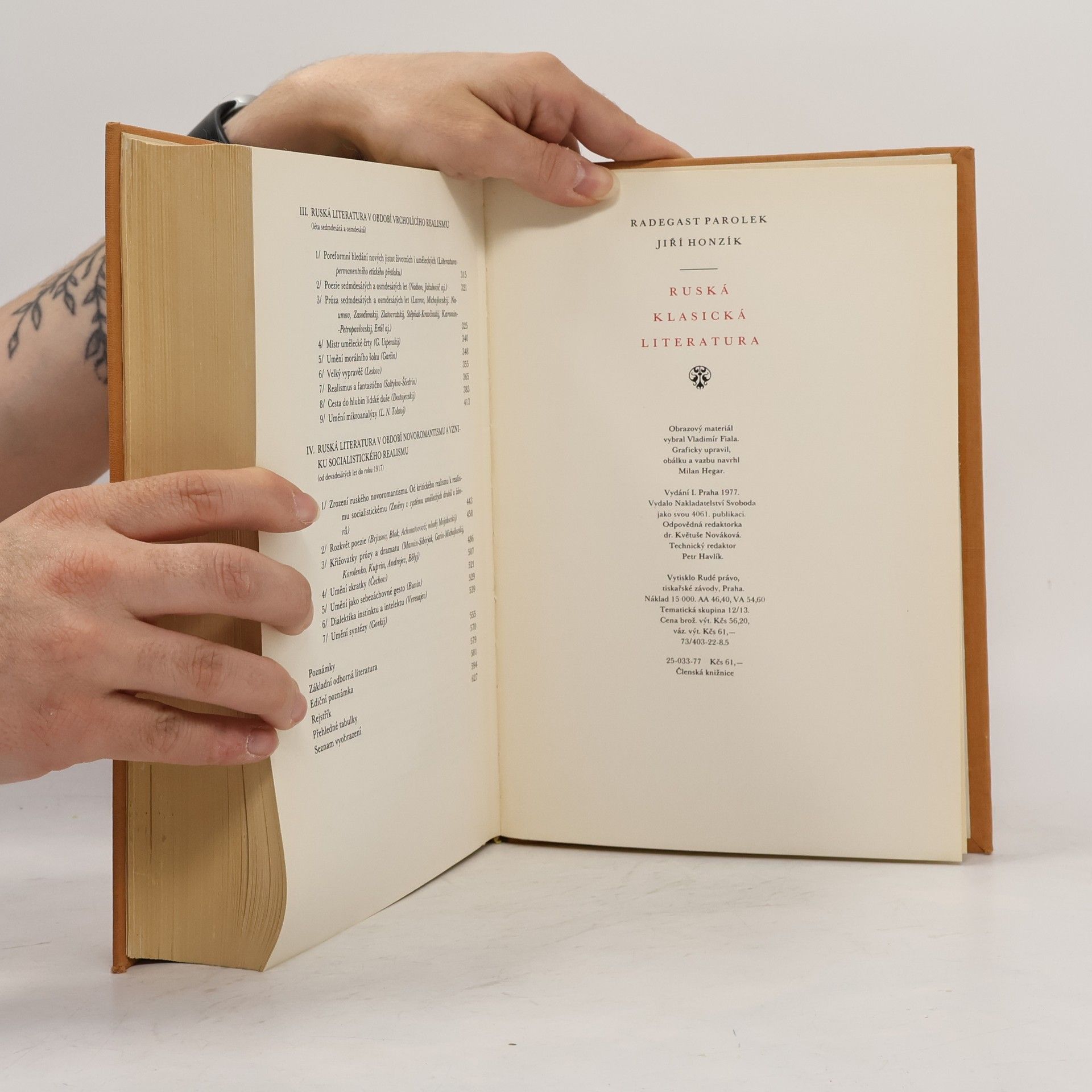 Jiří Honzík Ruská klasická literatura