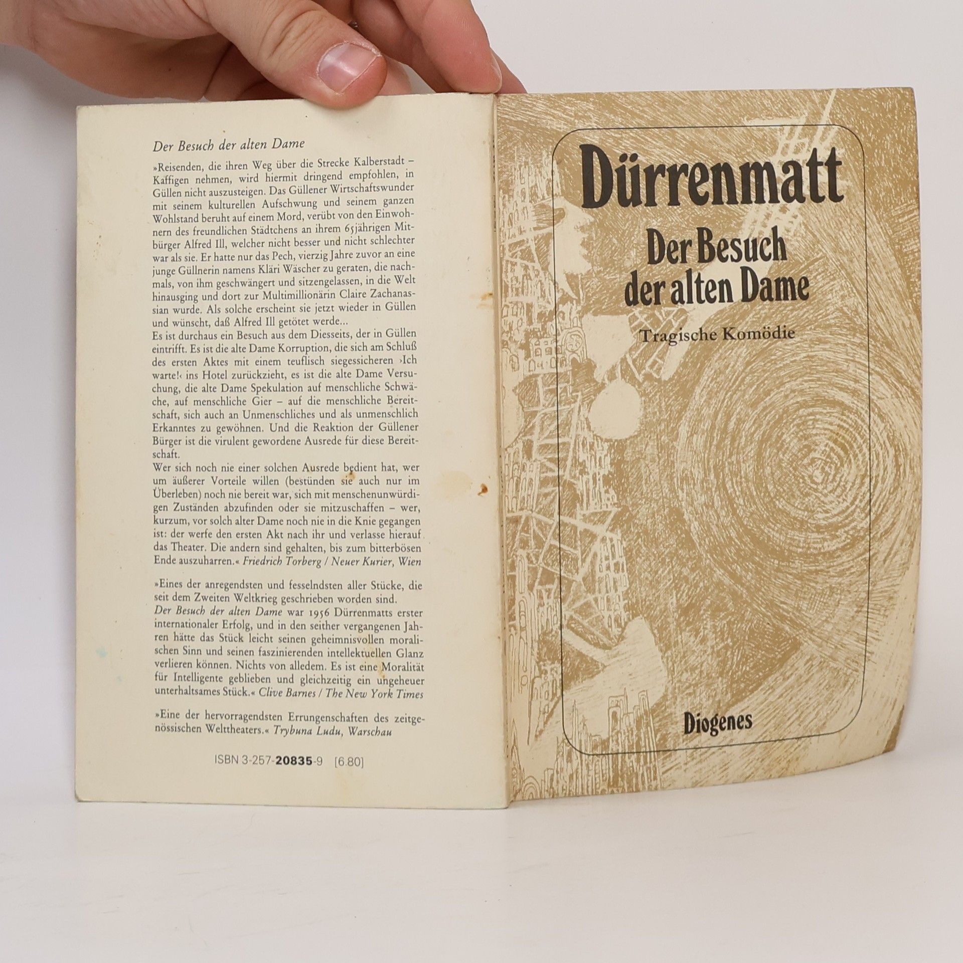 Friedrich Dürrenmatt Der Besuch der alten Dame