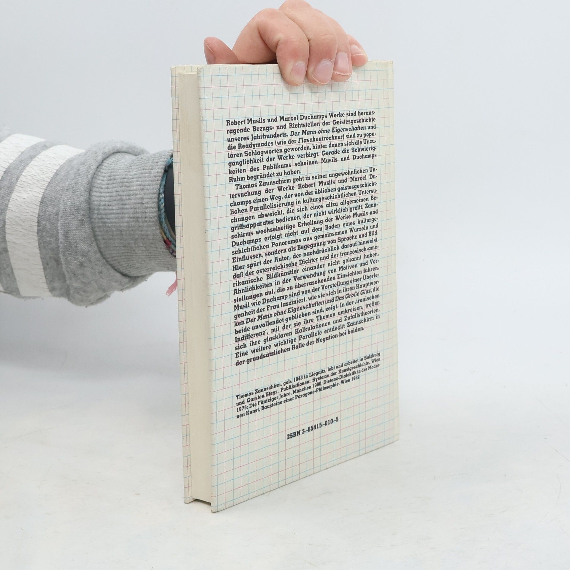 Thomas Zaunschirm Robert Musil und Marcel Duchamp