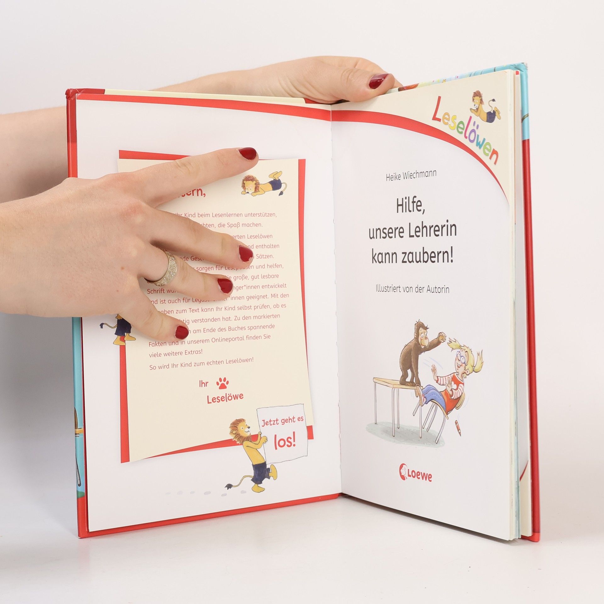 Heike Wiechmann Leselöwen 1. Klasse - Hilfe, unsere Lehrerin kann zaubern!
