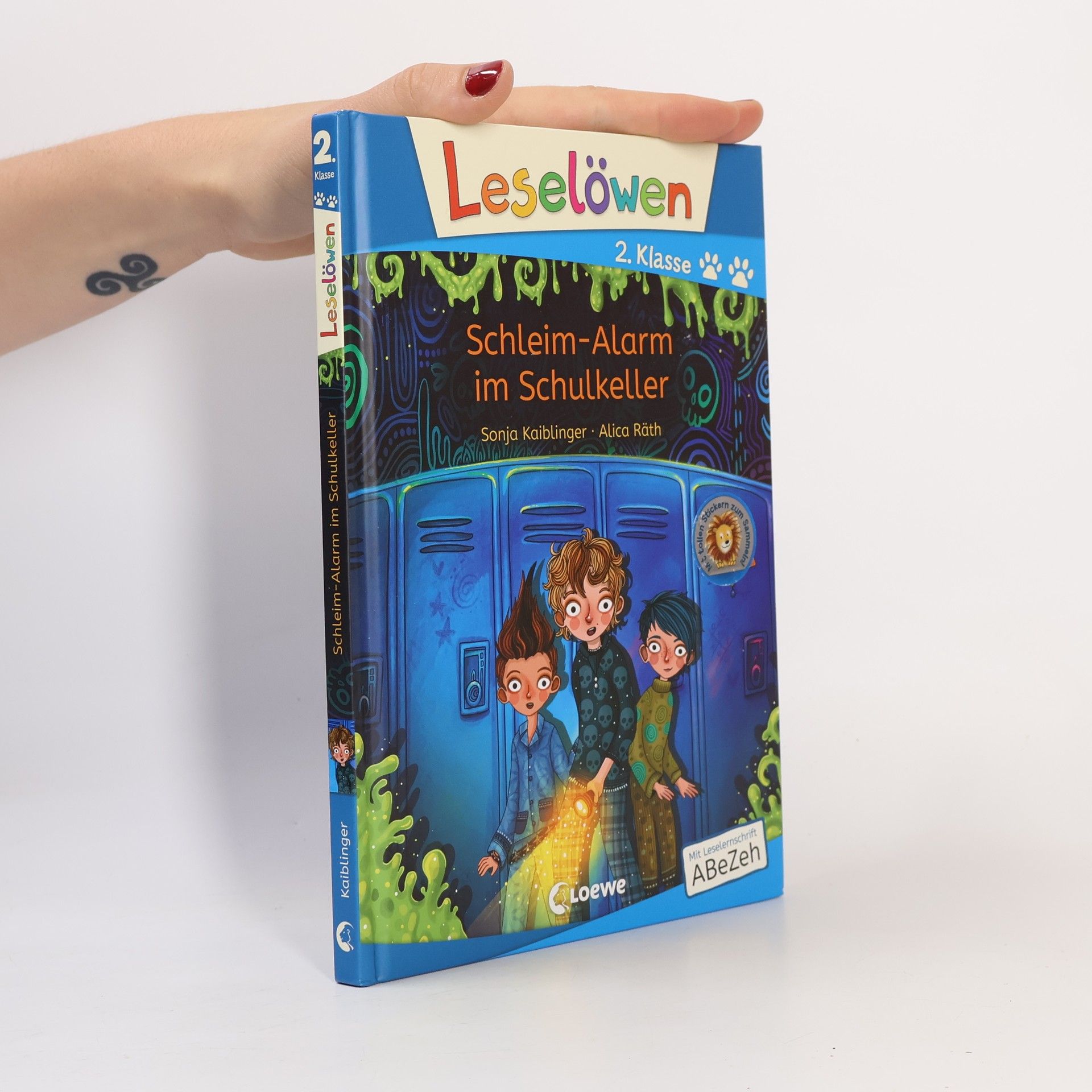 Sonja Kaiblinger Leselöwen 2. Klasse - Schleim-Alarm im Schulkeller