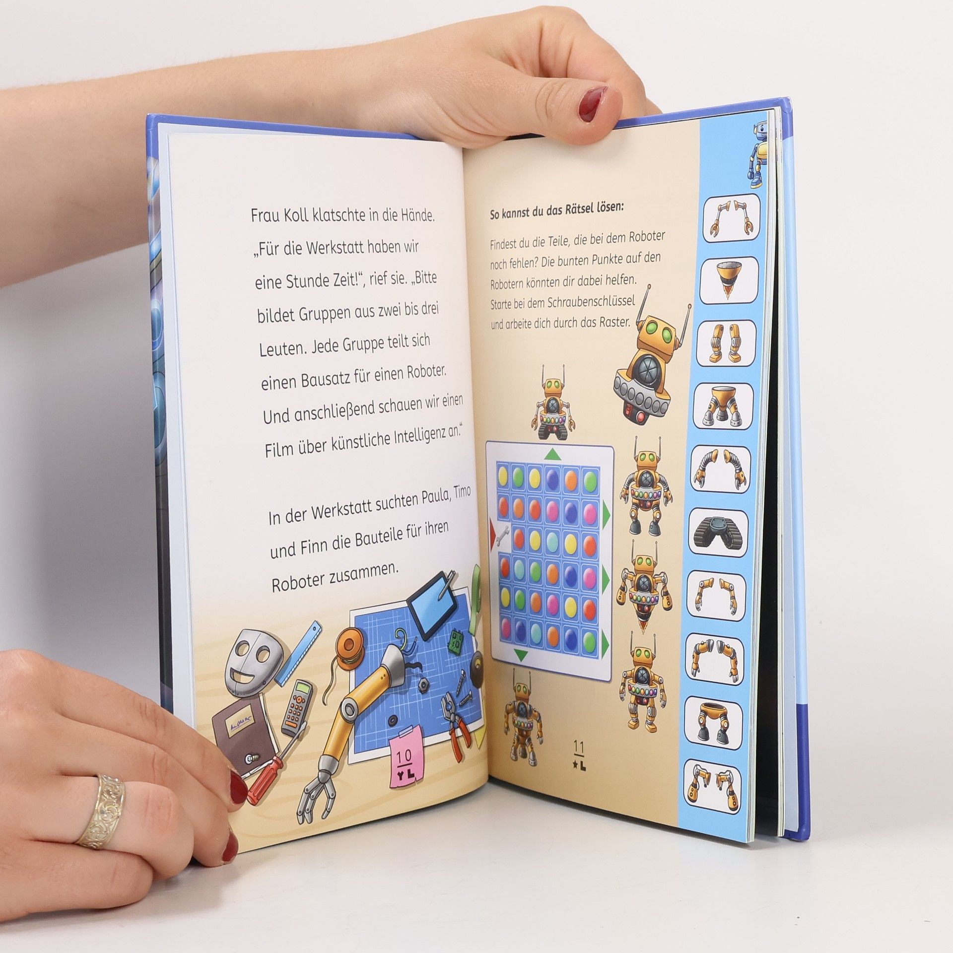 Carola von Kessel EXIT® - Das Buch, Bücherhelden 2. Klasse, Roboter-Alarm!