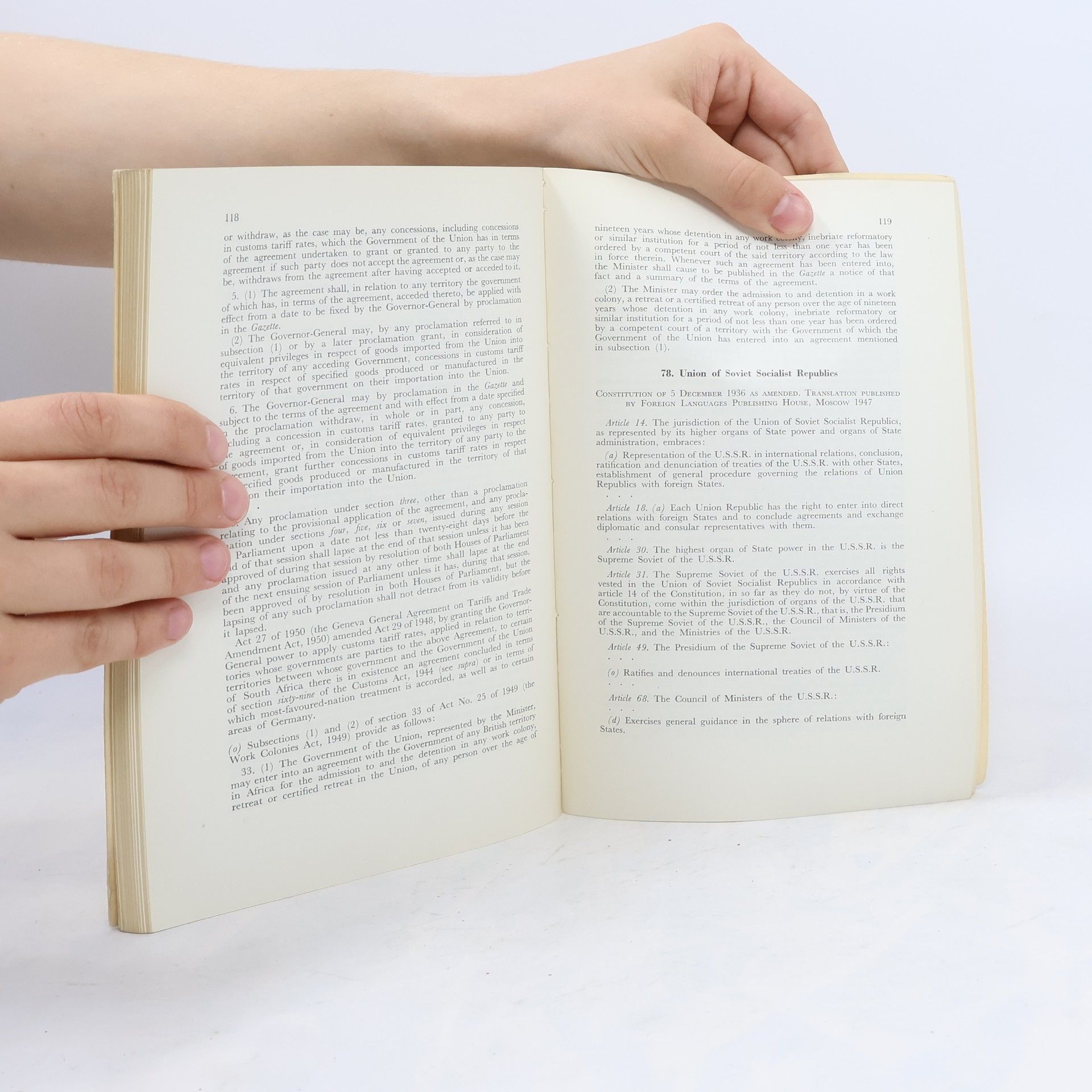 Autorenkollektiv Laws and Practices concerning the Conclusion of Treaties