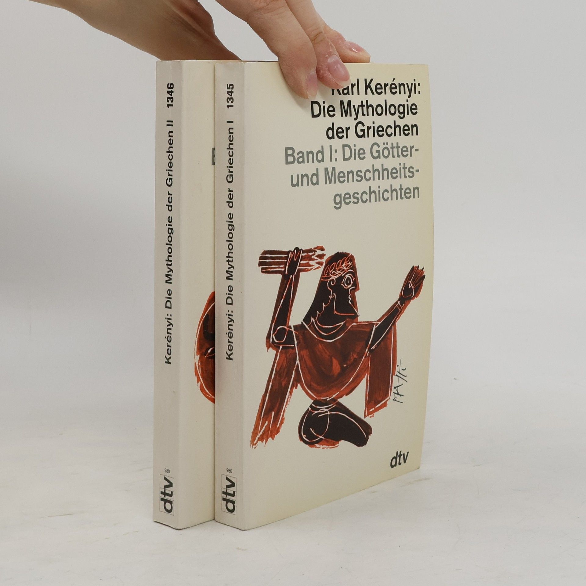 Karl Kerényi Die Mythologie der Griechen. Zwei Bände